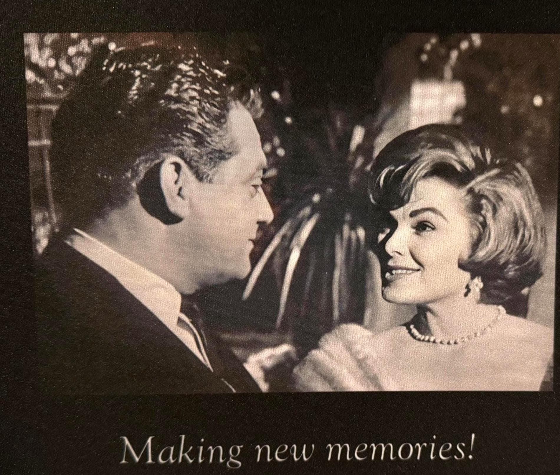 Perry Mason Mousepad: Raymond Burr & Barbara Hale, Making New Memories - image 3