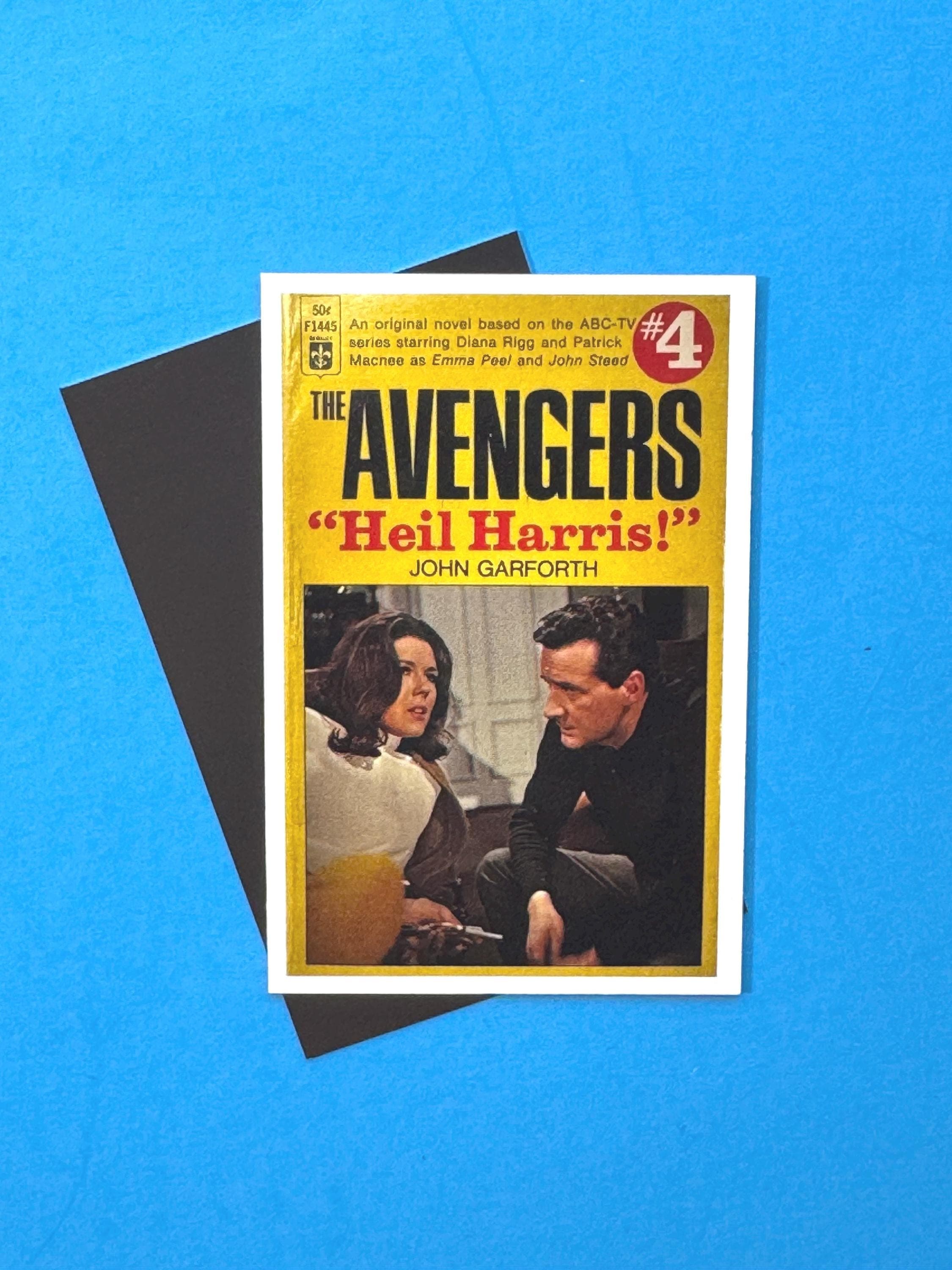 Avengers Magnets: Vintage British TV Series, Steed & Mrs. Peel - image 3