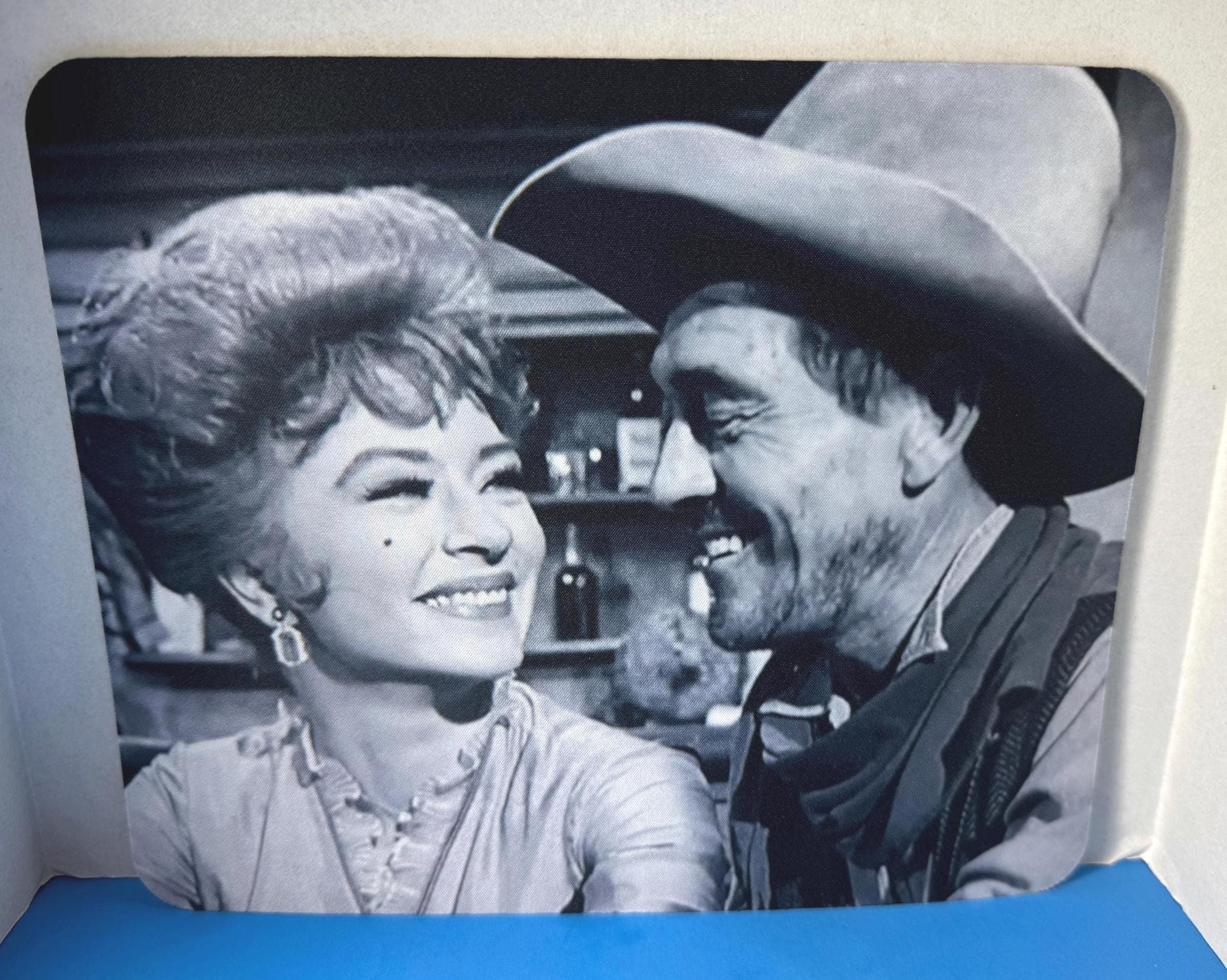 Gunsmoke Mousepad, Kitty Russell, Festus Haggen, Amanda Blake, Gunsmoke Fan Gift - image 4