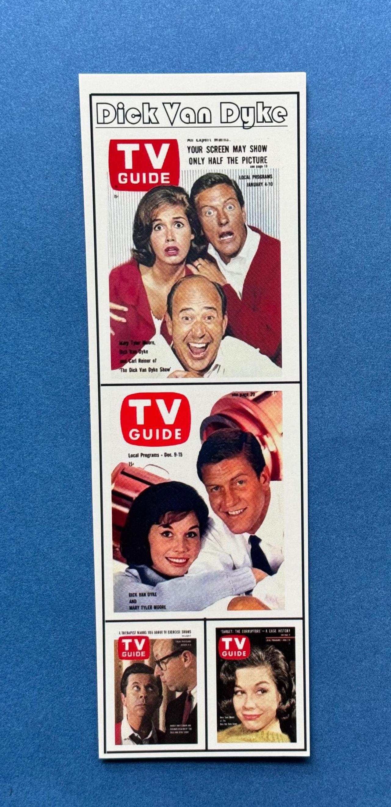 Dick Van Dyke Show Bookmark & Magnet Set: TV Guide Gift - image 5