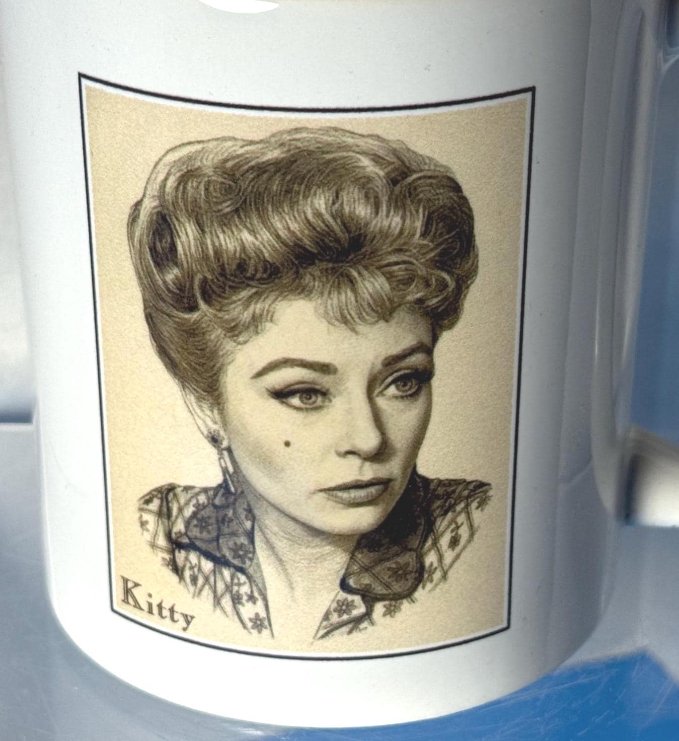 Gunsmoke Miss Kitty Mug, Amanda Blake, Classic Western TV Mug, Coffee Mug for Gunsmoke Fans - image 4