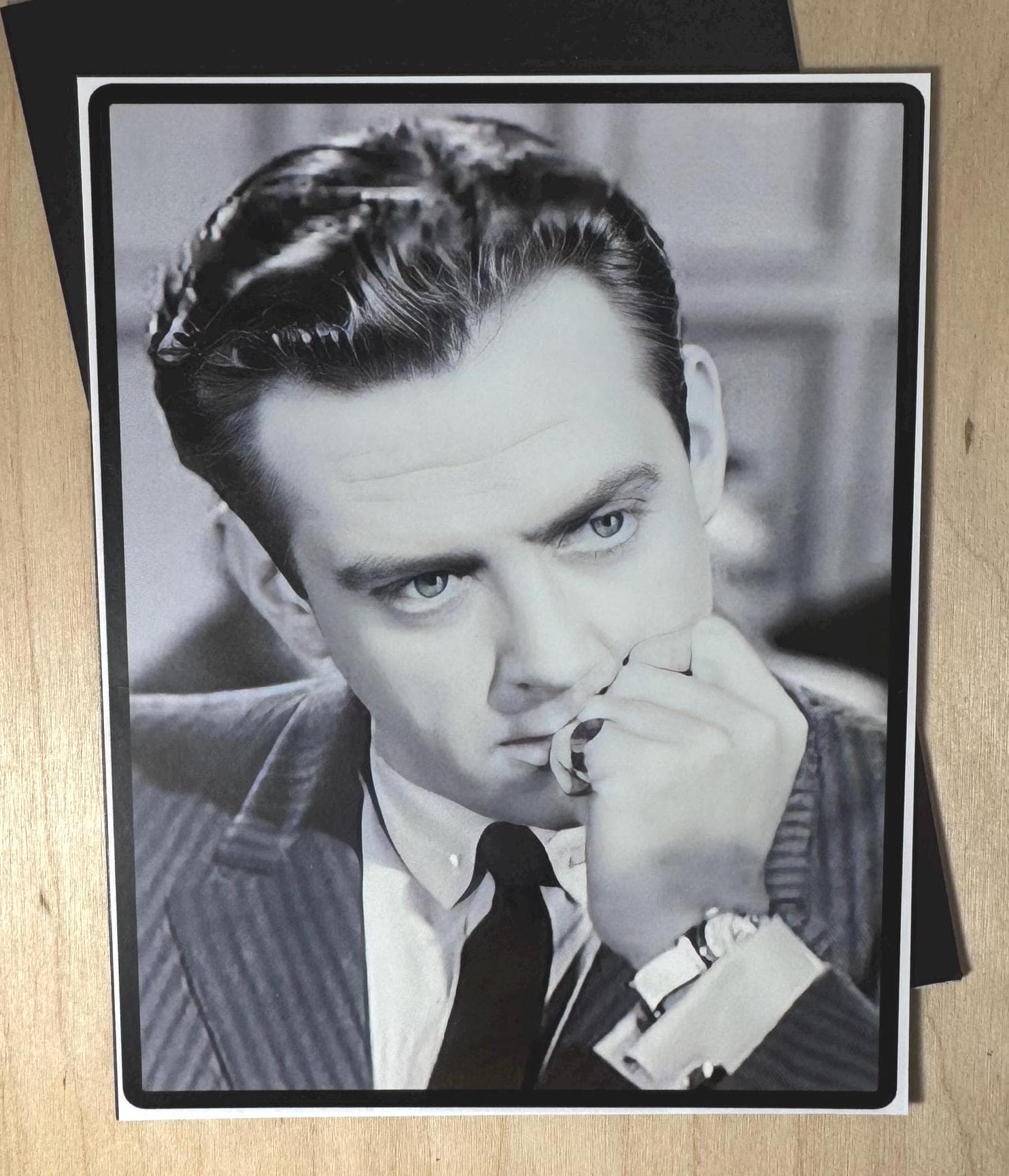 Perry Mason Magnet: Raymond Burr, Classic TV Lawyer Portrait - image 4