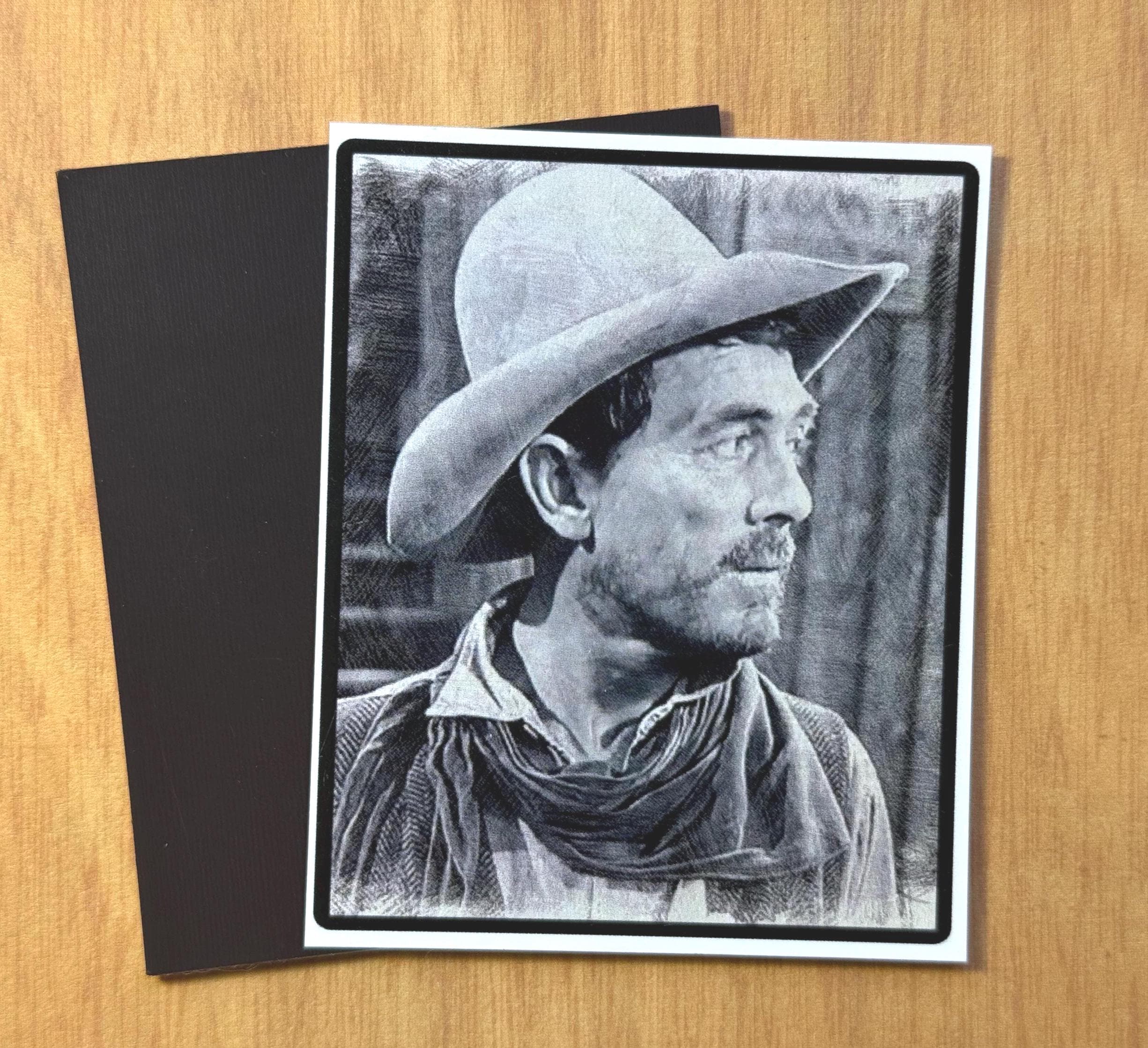 Gunsmoke Magnet, Festus Haggen Magnet, Gunsmoke TV Western Gift
