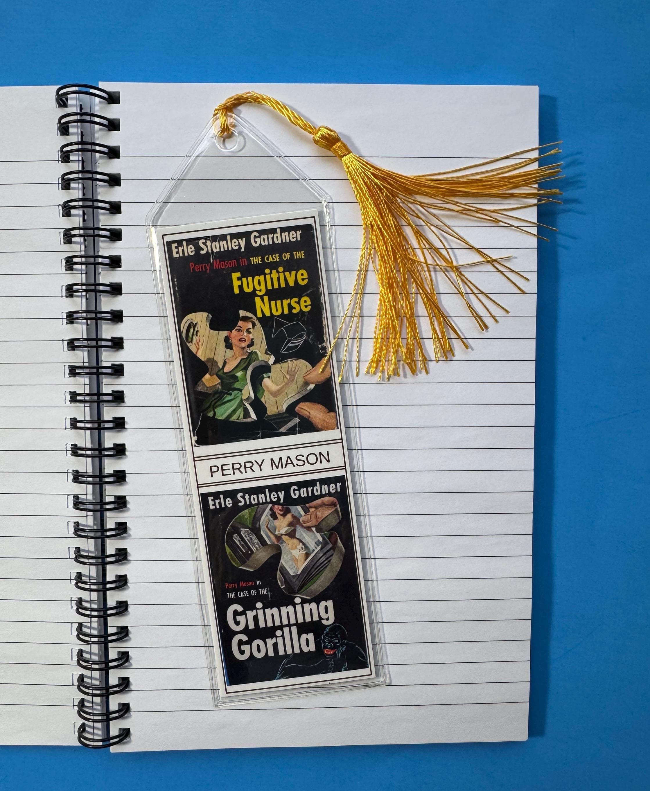 Perry Mason 'Fugitive Nurse' Notebook with Bookmark - image 3