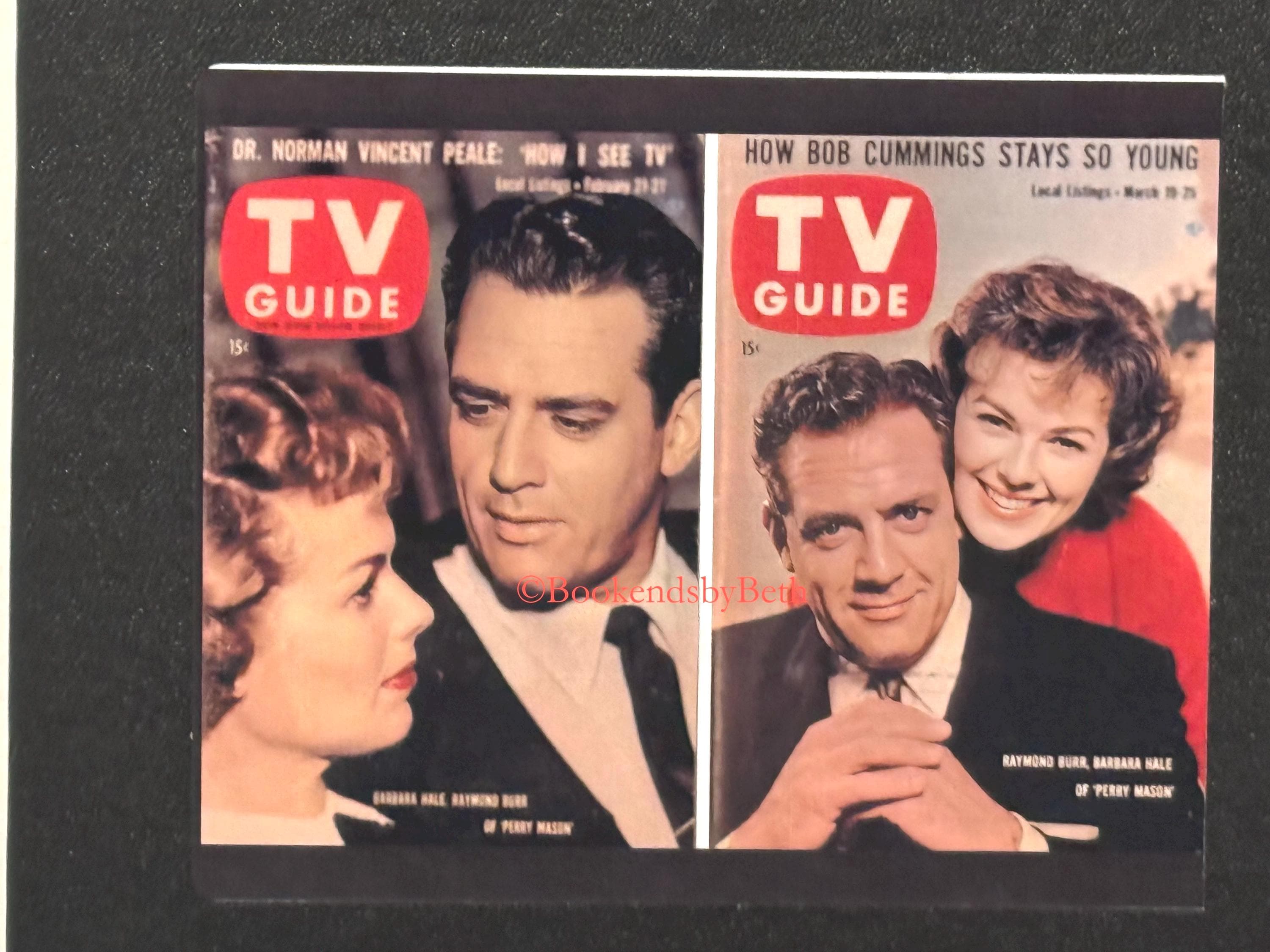 Perry Mason TV Show Jigsaw Puzzle, Perry Mason TV Guide Puzzle, Perry Mason Magnet, Perry Mason, Raymond Burr, Barbara Hale - image 4