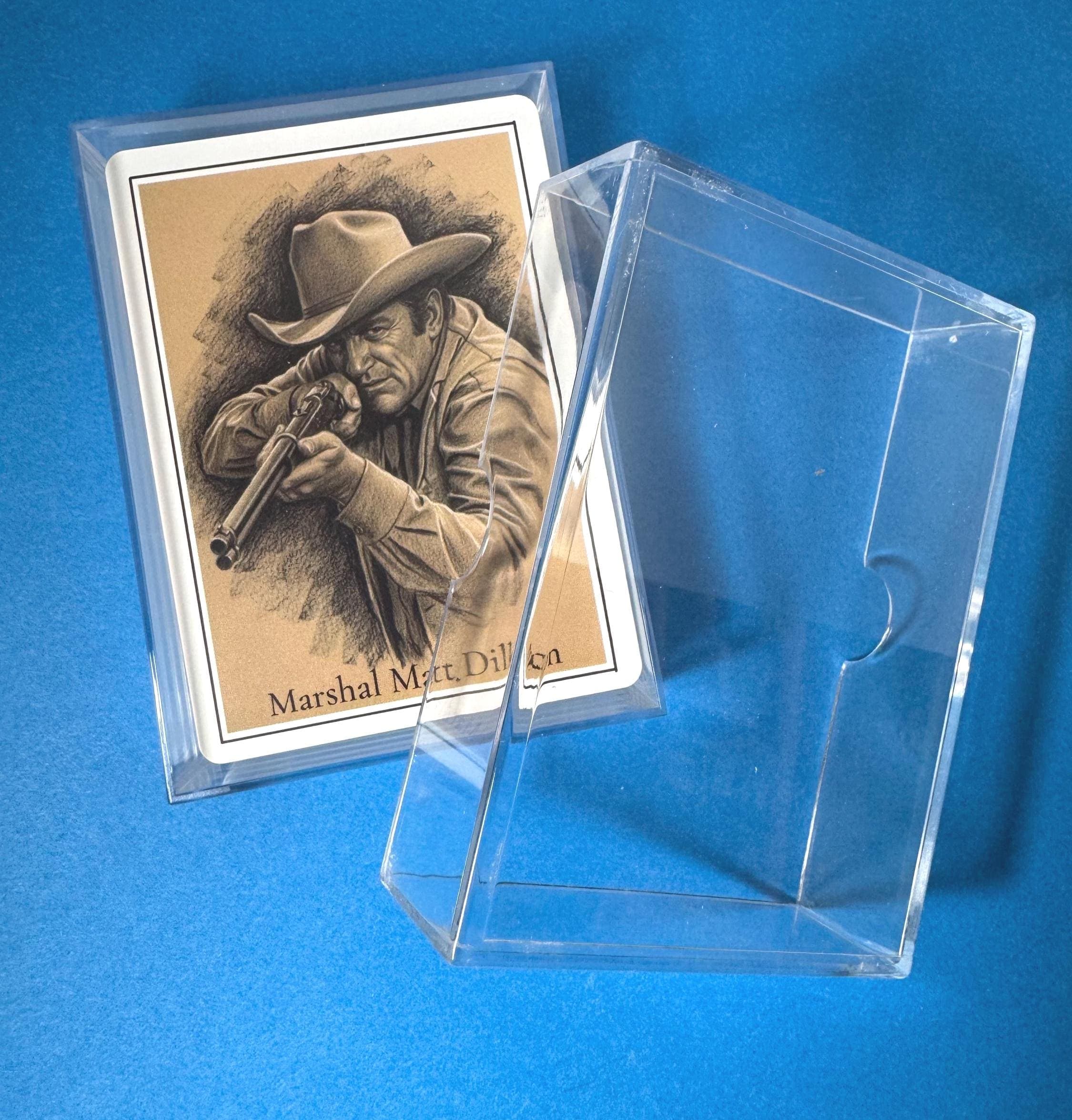 Gunsmoke Matt Dillon Card Deck, Marshal Dillon, Gunsmoke Fan Gift, Classic TV Westerns Playing Cards, James Arness, Father's Day Gift - image 4