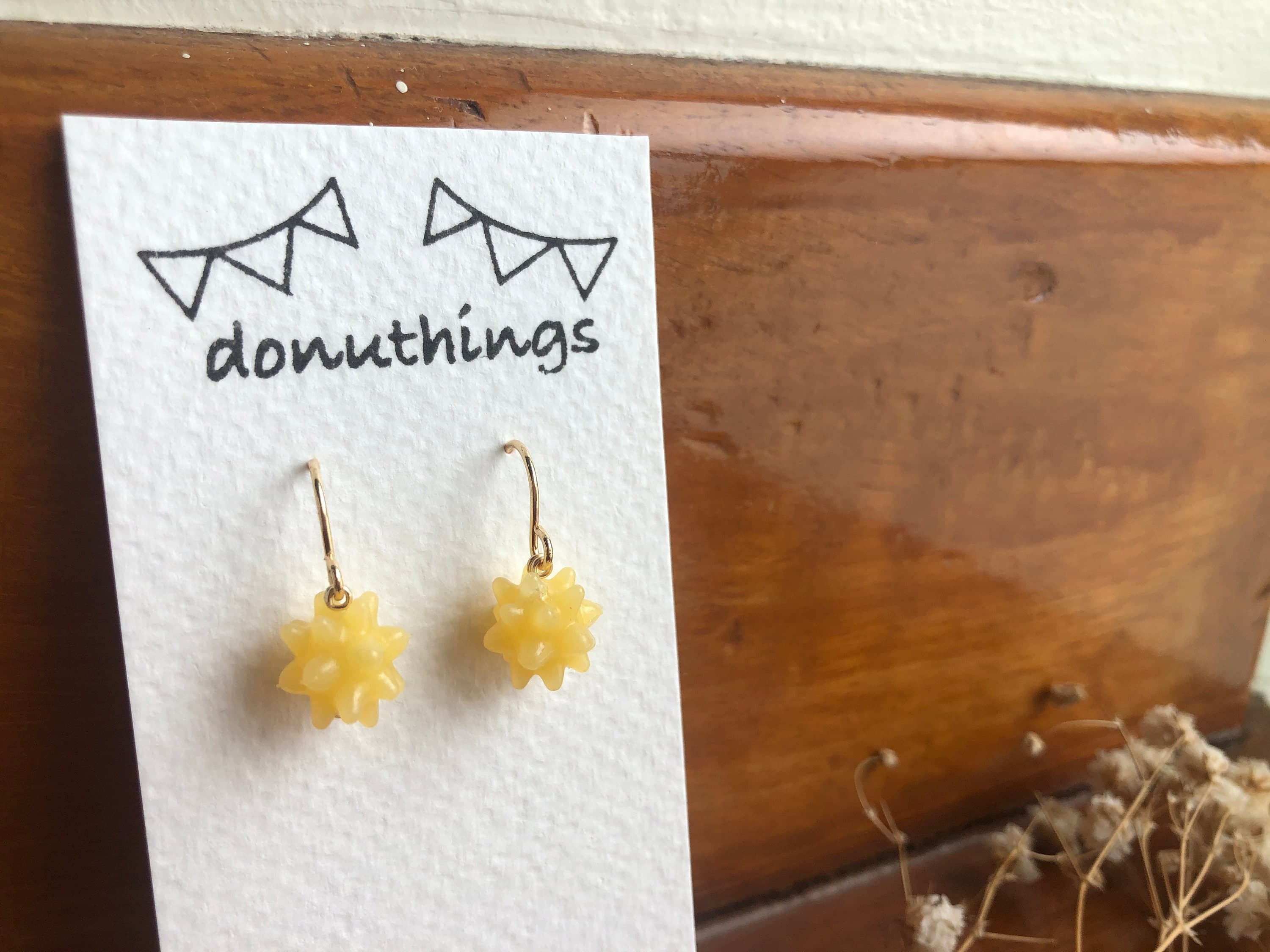 Scorpio Star Fragment Earrings Stainless Steel Hooks / 14k Gold Filled Hooks - image 3