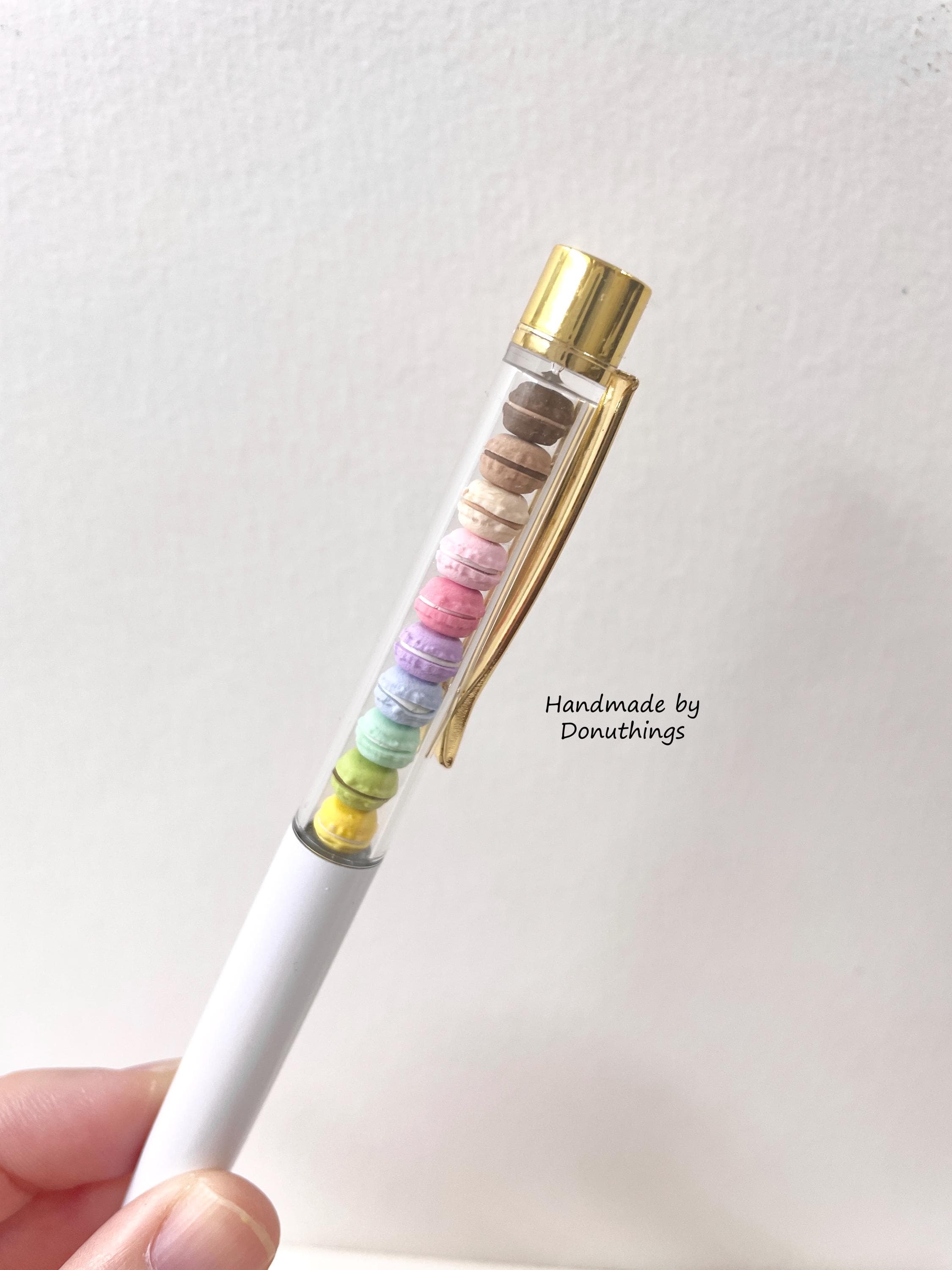 French Macaron Ball Point Pen (Handmade by Donuthings) - image 3