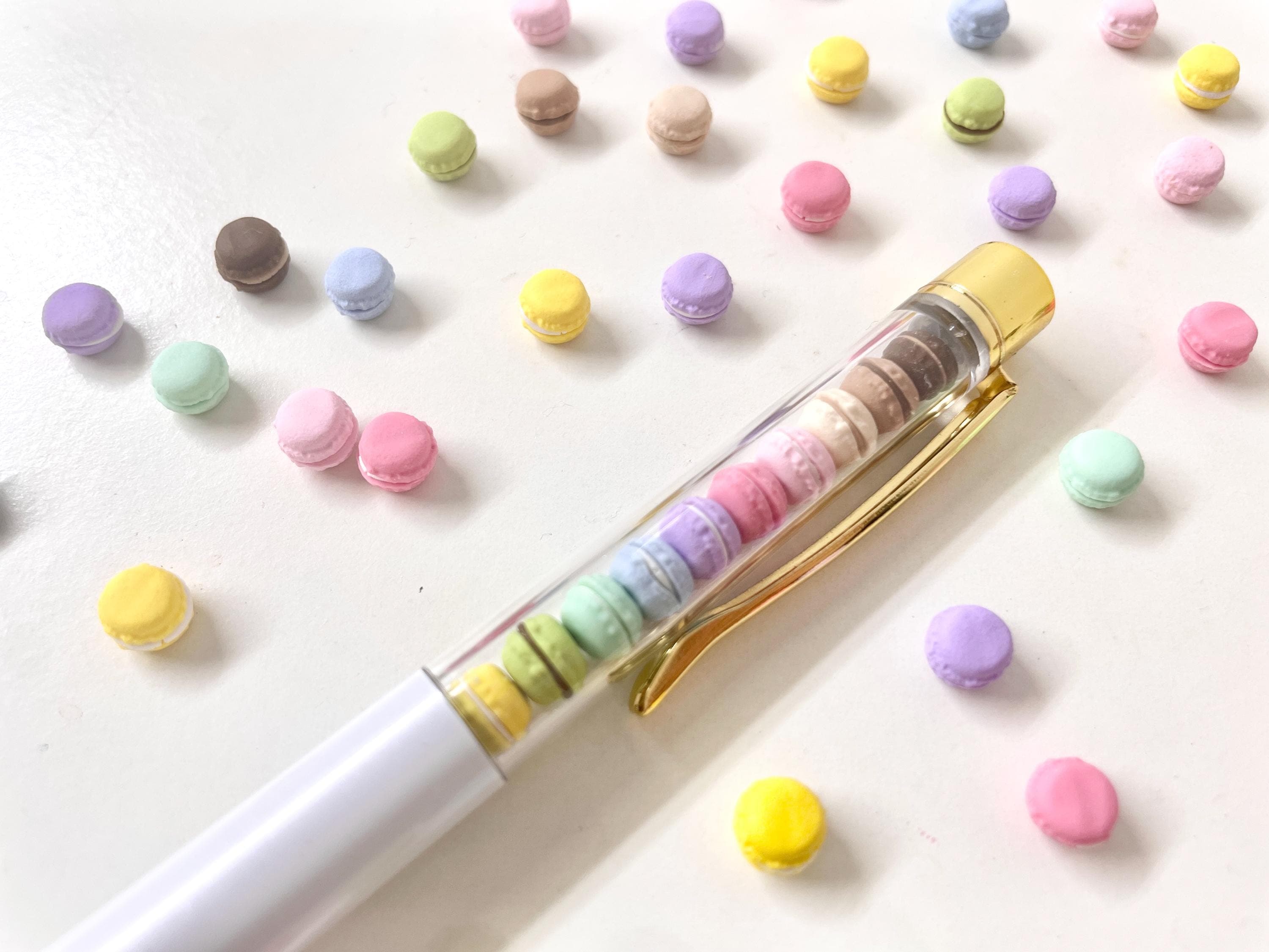 French Macaron Ball Point Pen (Handmade by Donuthings) - image 4