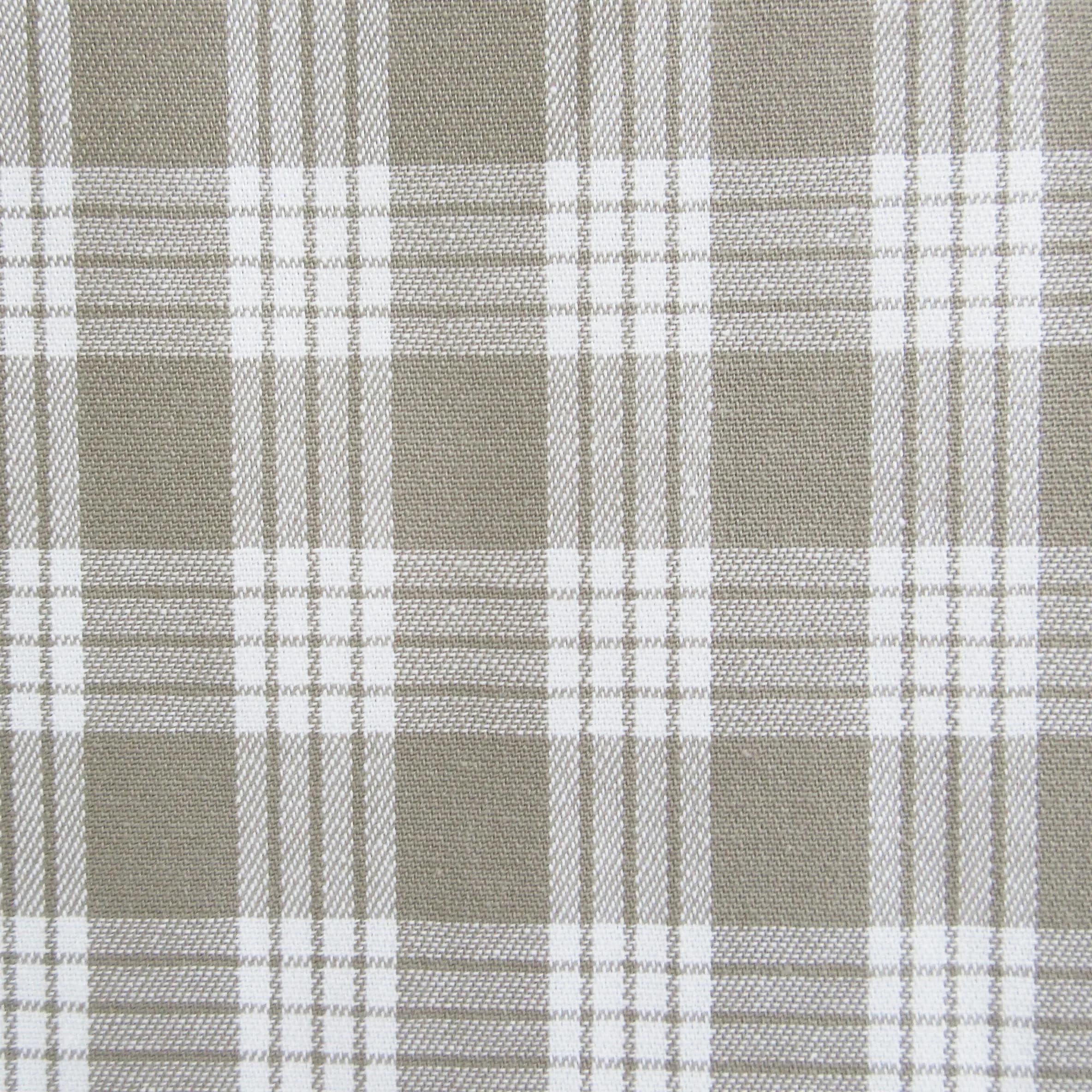 Fabric, Gray Yarn Dyed Palaka Hawaiian Plaid, 100% Cotton Woven, By the Half or Full Yard - image 3