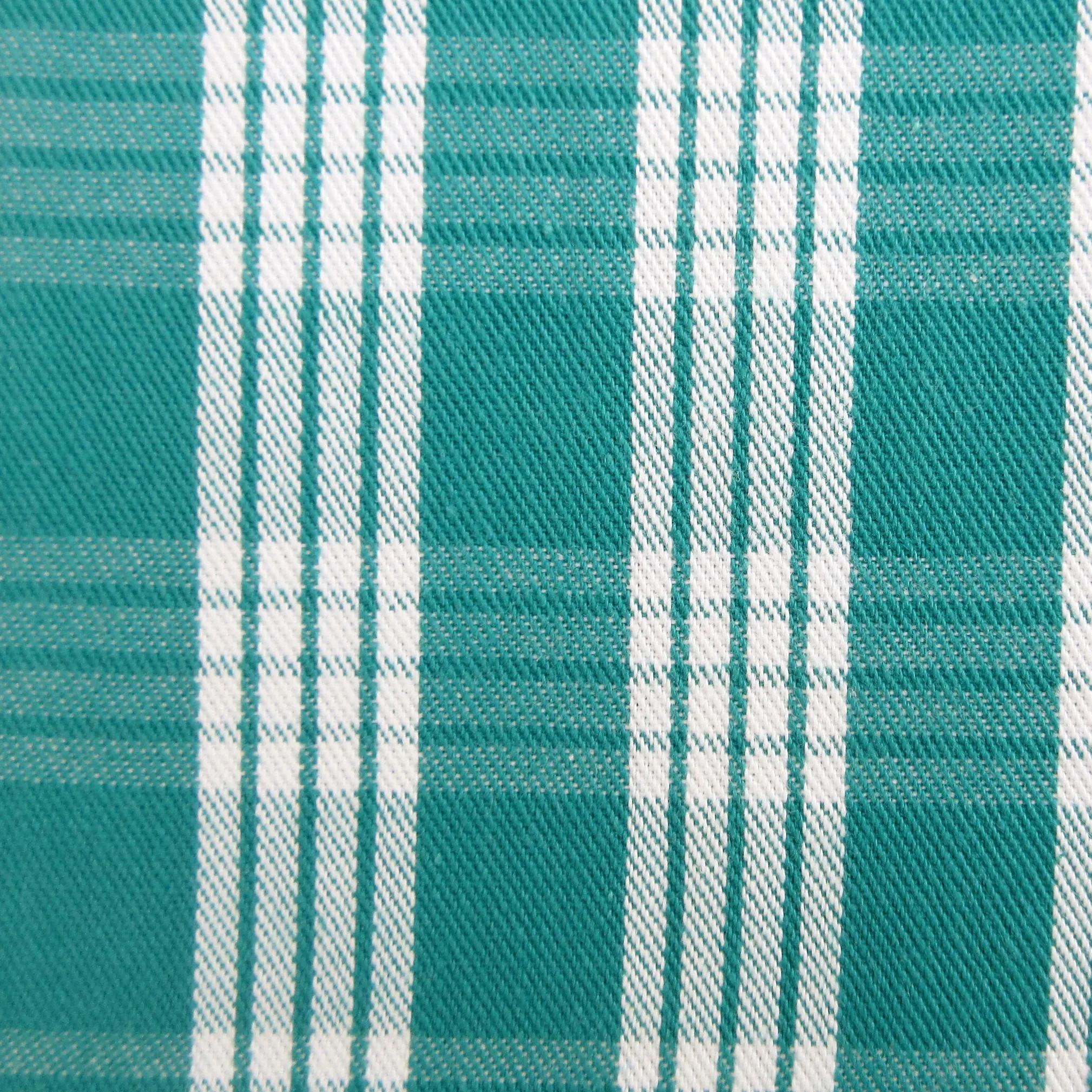 Fabric, Teal Yarn Dyed Palaka Hawaiian Plaid, 100% Cotton Woven, By the Half or Full Yard - image 5