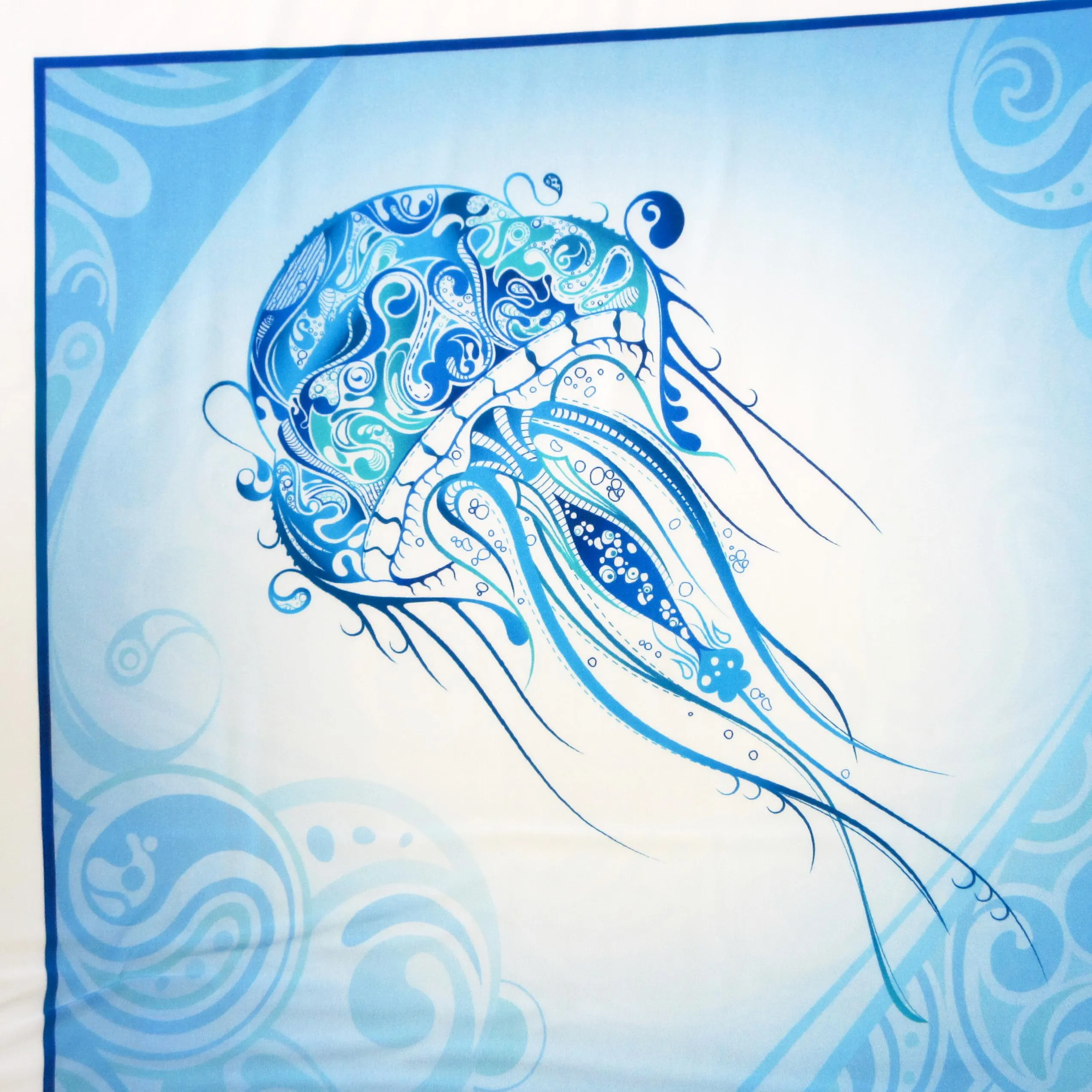 Ocean Creatures Fabric Panel: Wonders of the Ocean Quilt Cotton, By the Panel - image 5