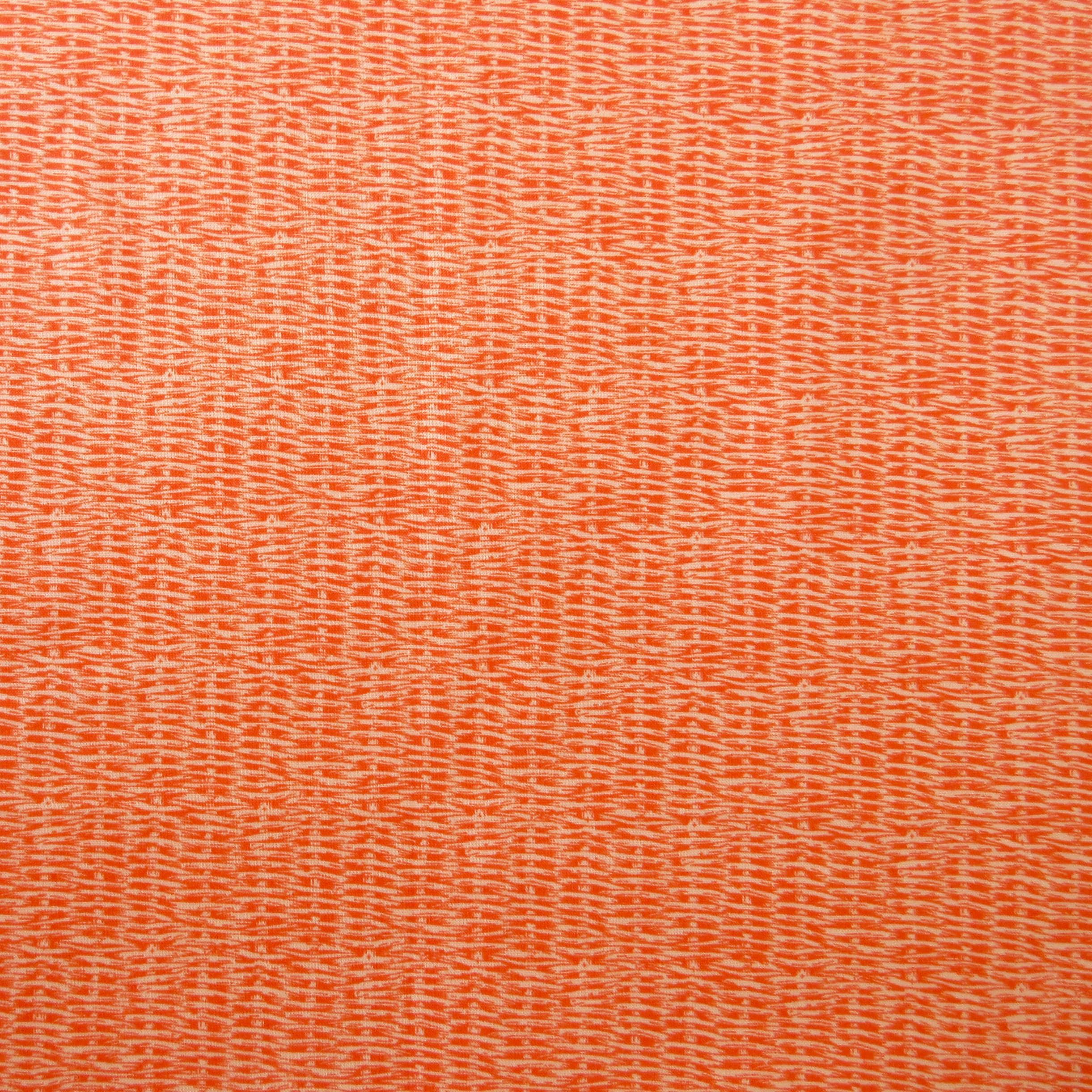Rare Fabric, Cestino in Orange by Alexander Henry, Basketweave Blender, Last 27 Inches