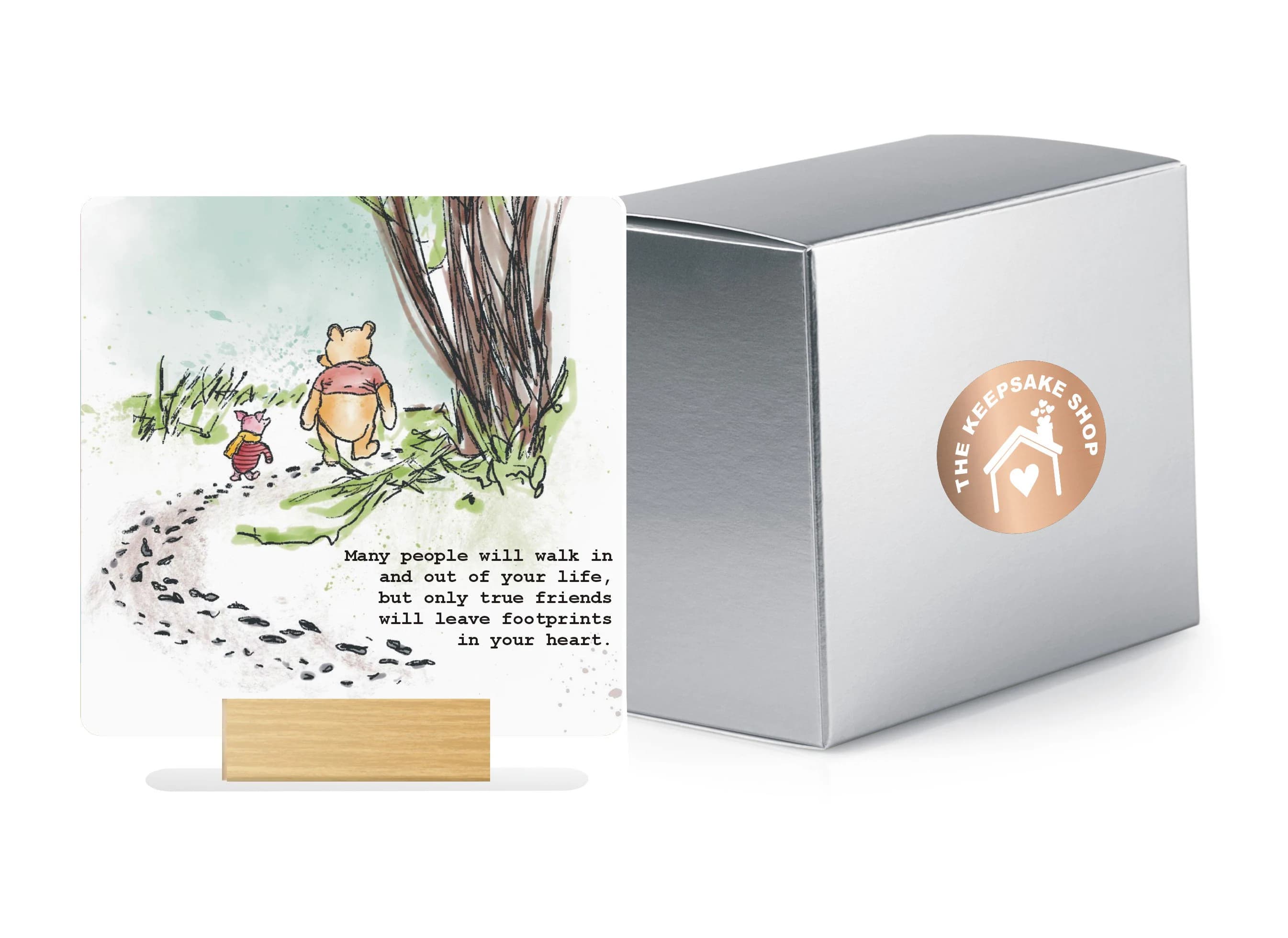 Classic Winnie the Pooh Ceramic Mini Tile Ornament For Best Friend, Friend or Colleague leaving gift, Sentimental gift for a special friend - image 5