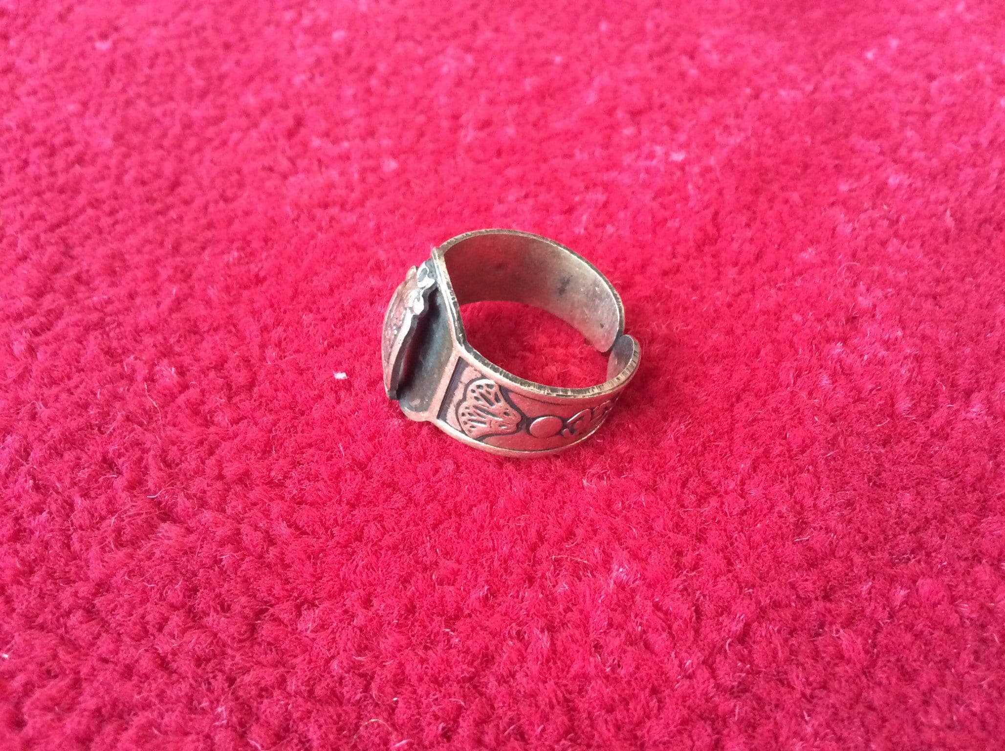 Ancient Egyptian Scarab African Jewelry Hieroglyphics adjustable ring ,Egypt symbol boho bohemian tribal ring T3 - image 4