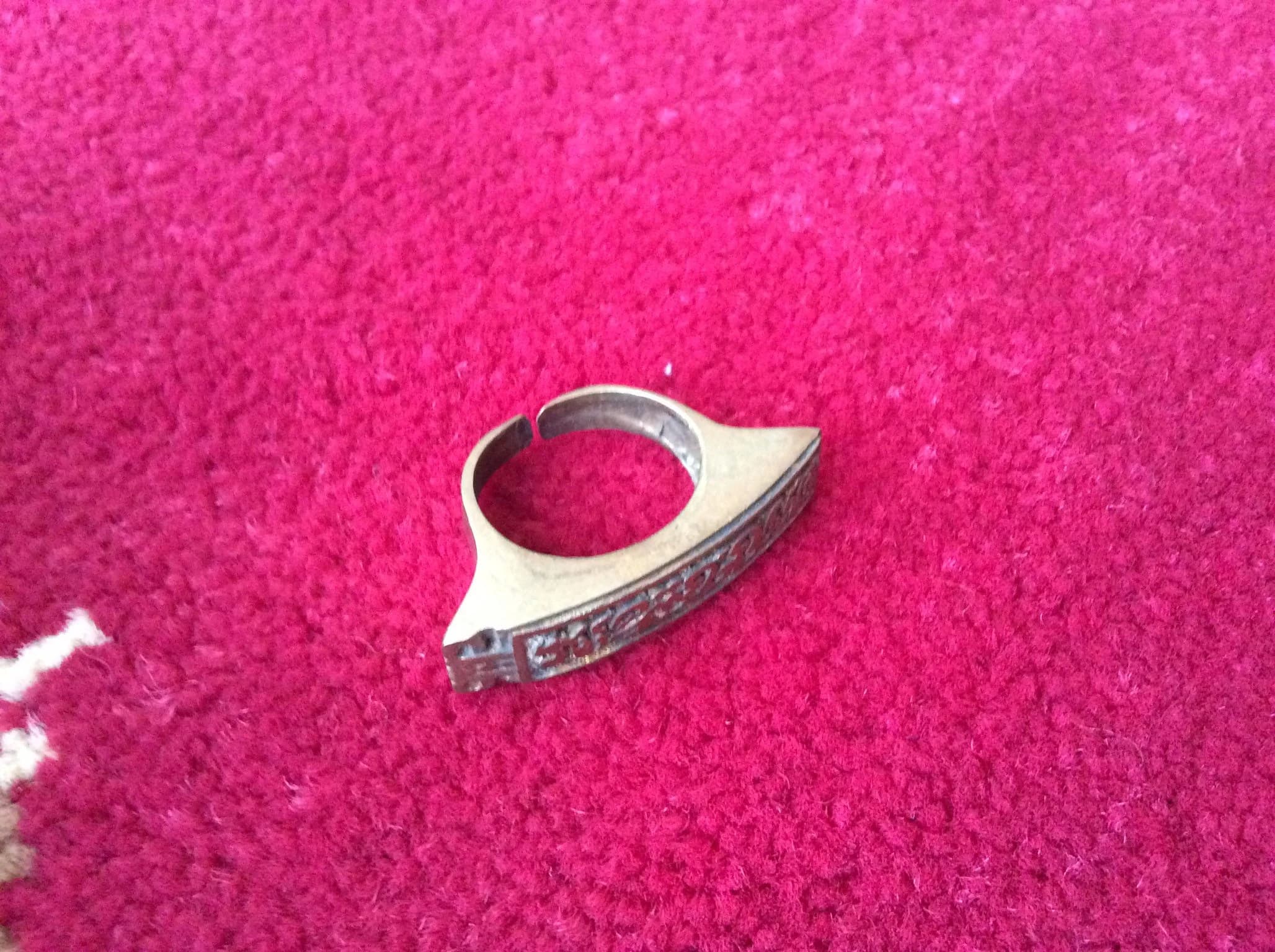 Ancient Egyptian ring of Cleopatra Jewelry King adjustable ring ,Egypt symbol boho bohemian tribal ring T3 - image 3
