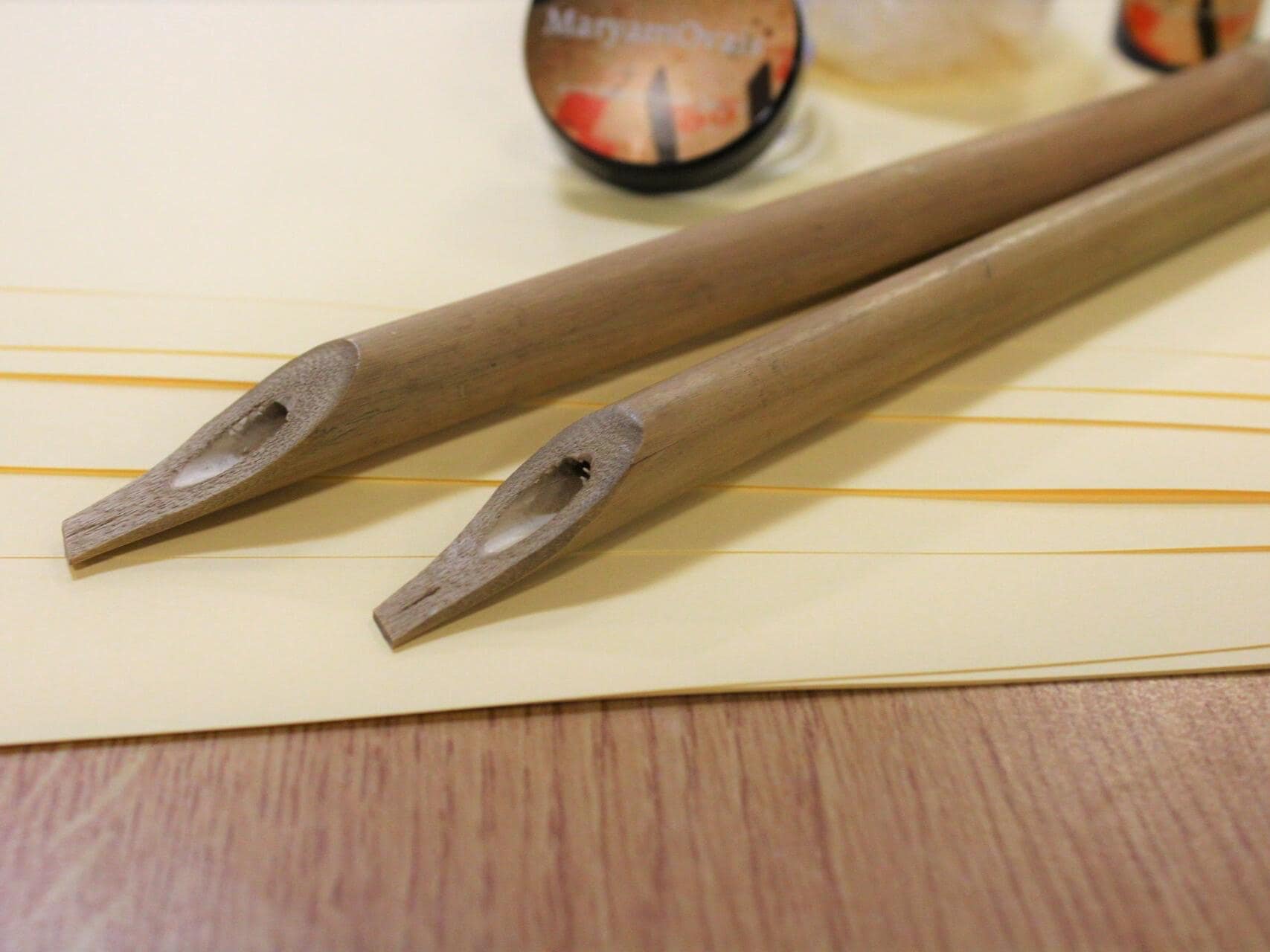 Arabic Calligraphy Set: Bamboo Qalams, Ink, Practice Sheets - image 3