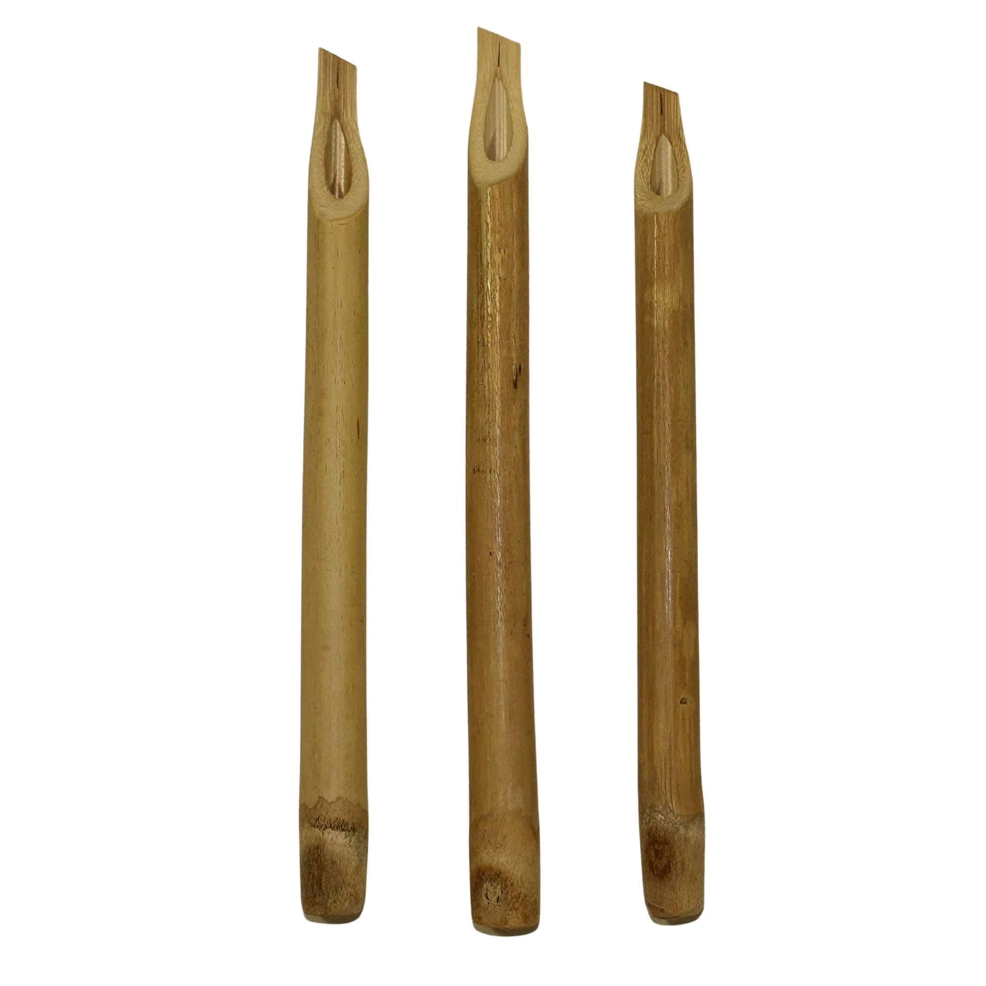 3 Bamboo Reed Pens For Arabic & Farsi Calligraphy Writing - image 3