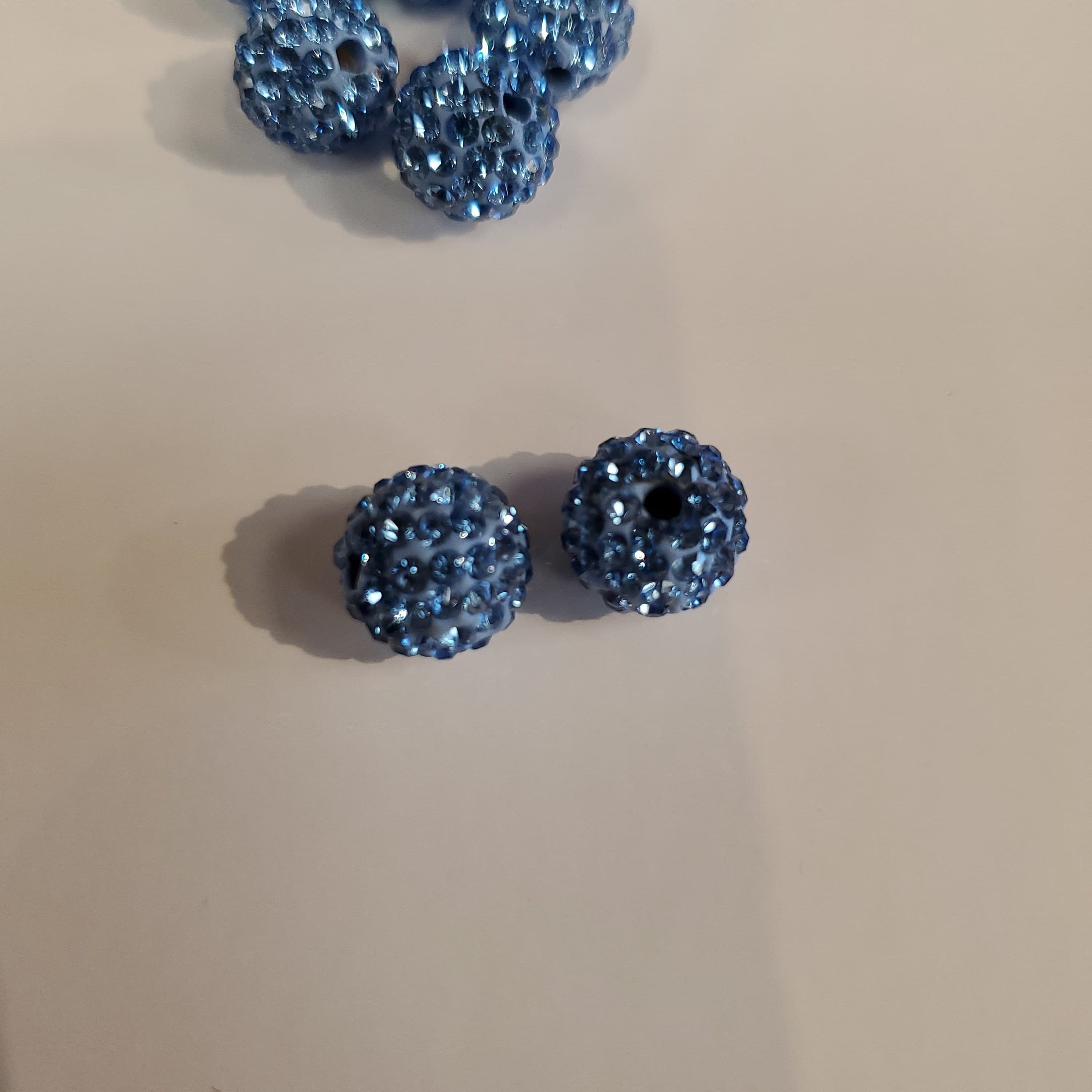 10mm Sapphire Blue, 4 Beads per order - image 4
