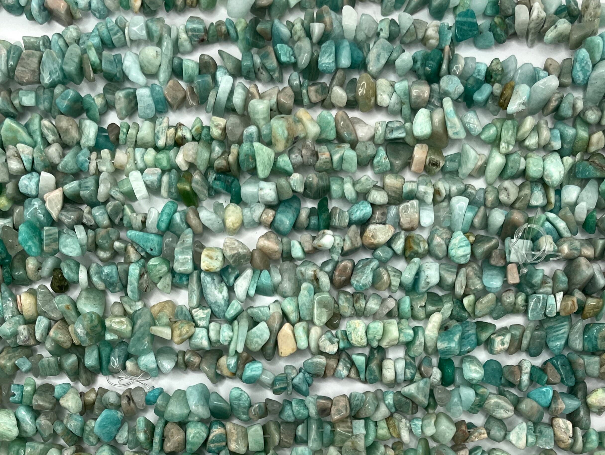 amazonite chips beads
