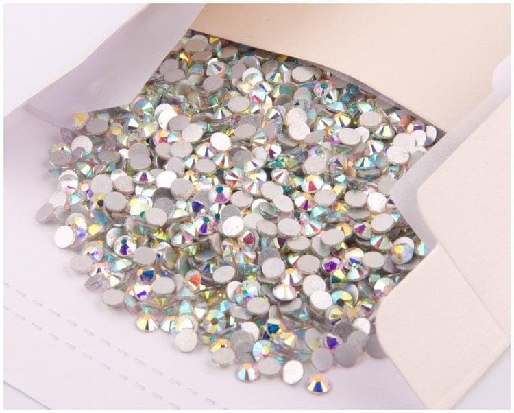 SS20 Flat Back Clear AB, Flatback, Sparkly Crystals, FlatBack Crystals, rhinestone, flat back rhinestone, wholesale flatback - image 4