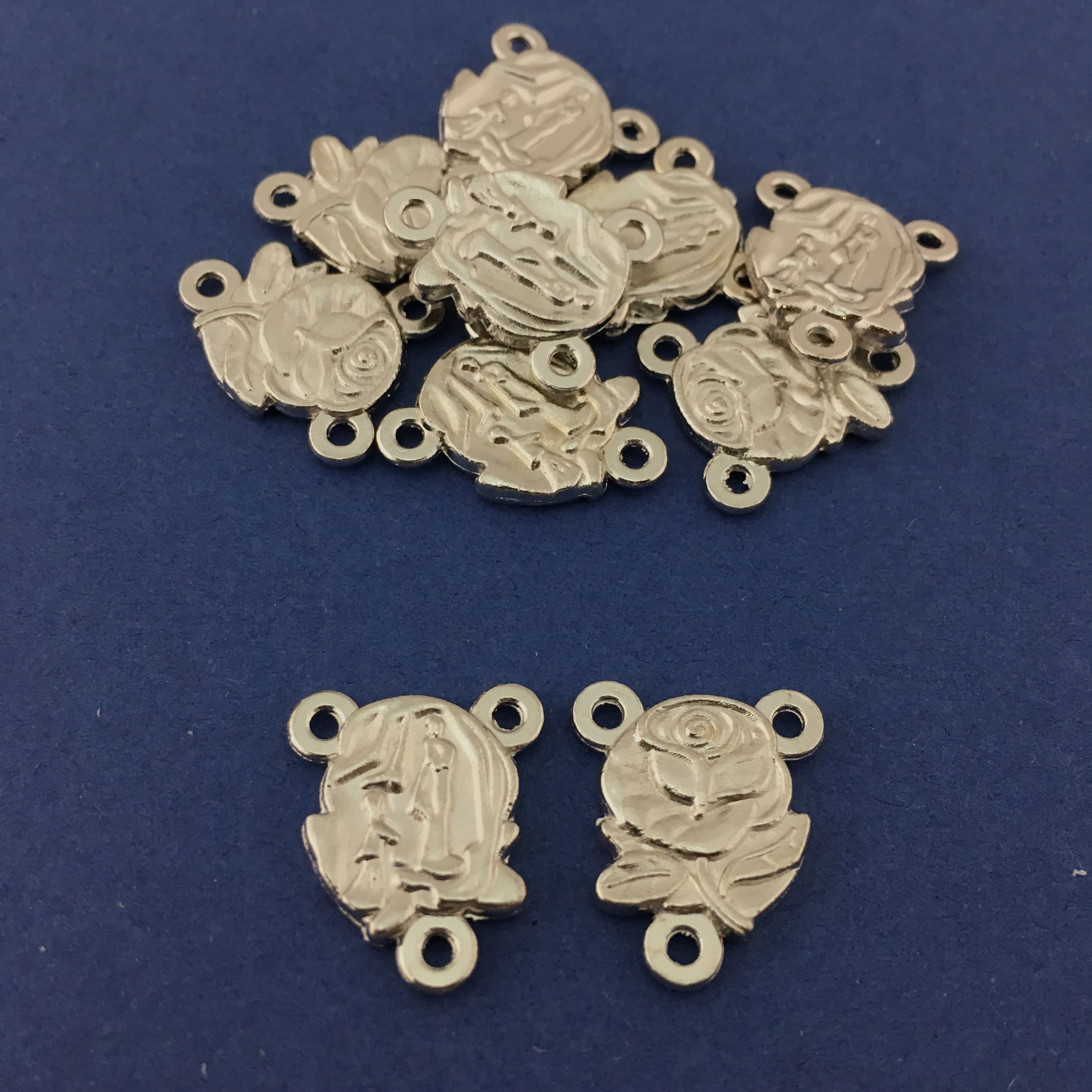 Rosary Connector, Center Piece, 16 Rosary Center Piece, DIY Supply, Jewellery Making Supply, Connector Charm, Canadian Supplier, Bulk Buy - image 3