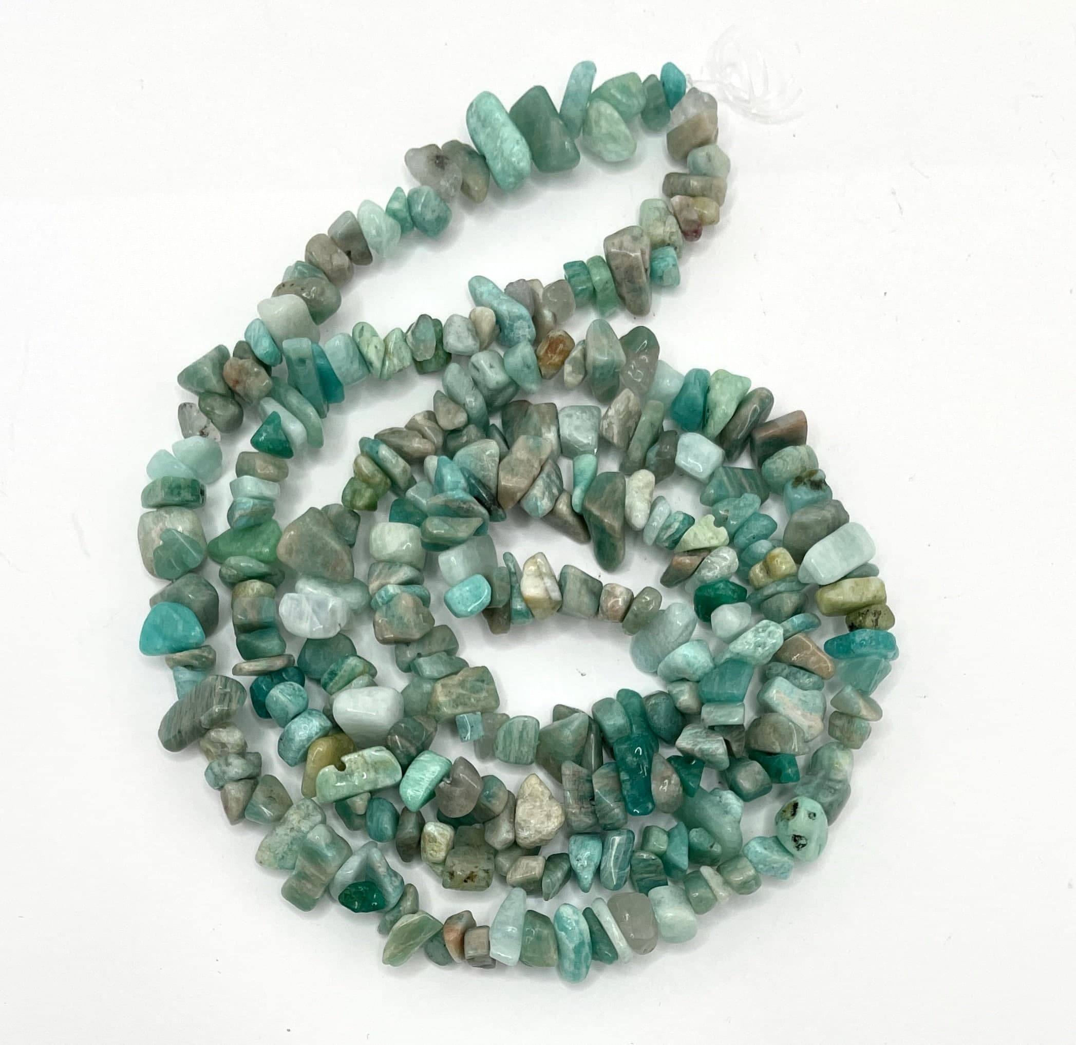 Amazonite Chips, Gemstone Chips / Beads, Natural Stone Chips, Crystal Chips, Semiprecious Gemstone, Wholesale Beads, Bellaire Wholesale - image 4