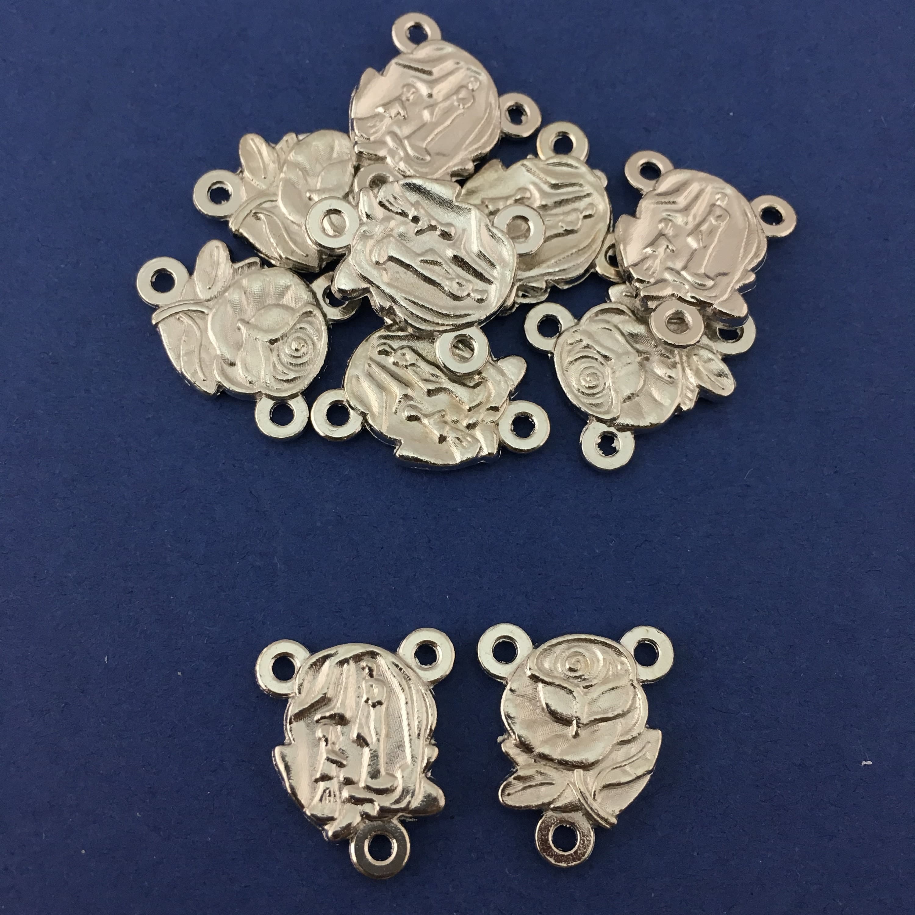 Rosary Connector, Center Piece, 16 Rosary Center Piece, DIY Supply, Jewellery Making Supply, Connector Charm, Canadian Supplier, Bulk Buy