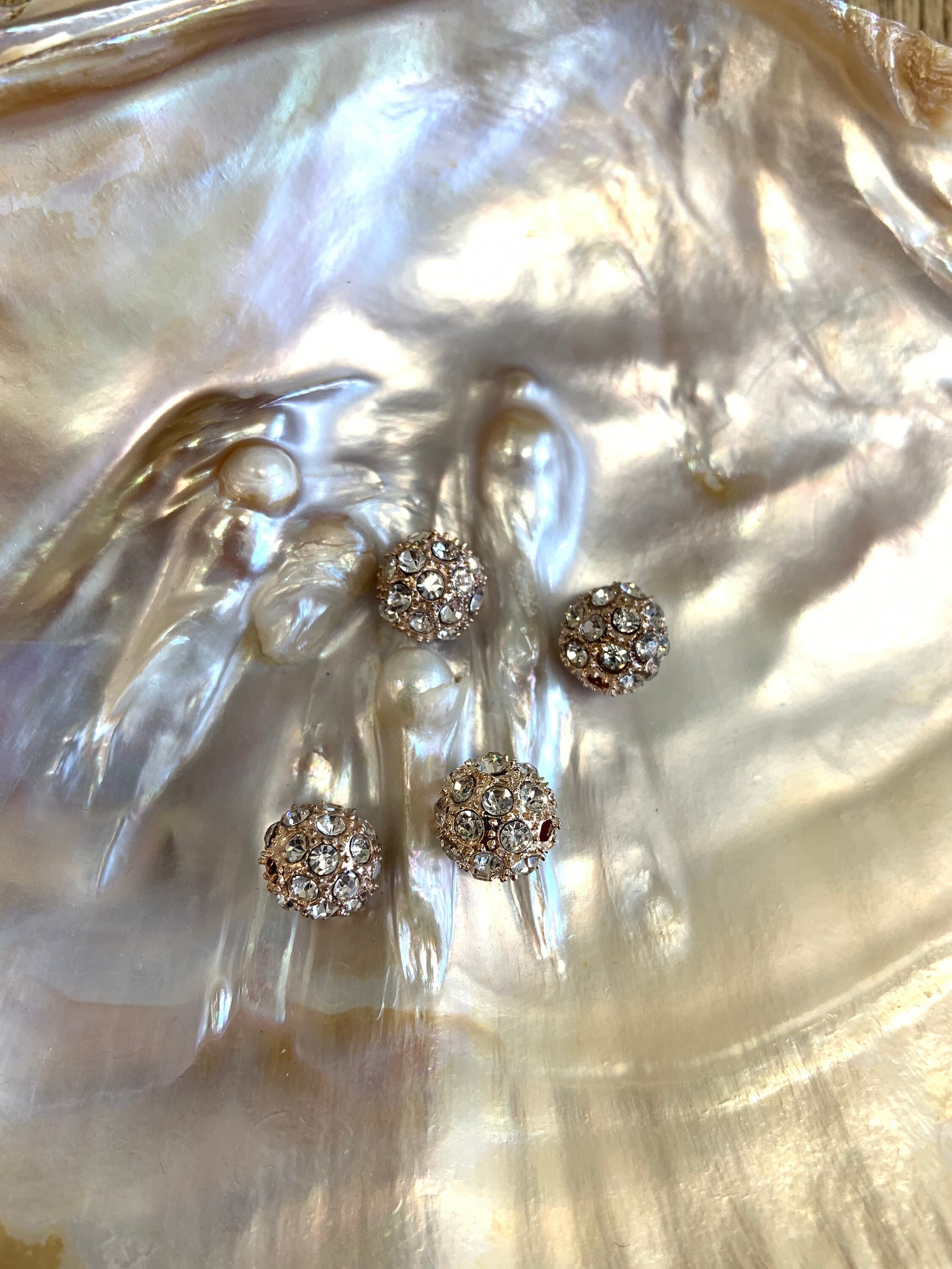 Ball beads for bracelet and necklace making