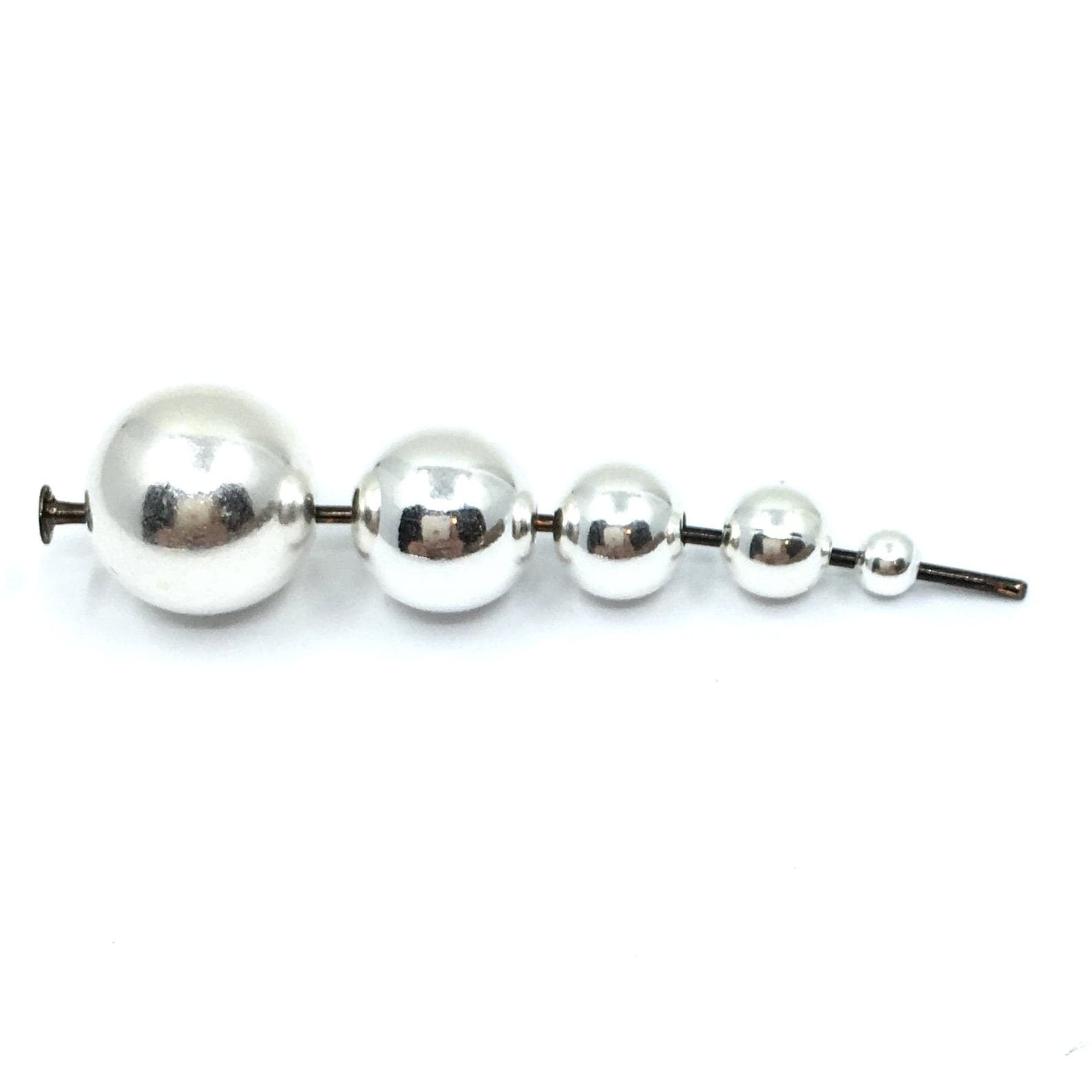 6mm 10 beads Sterling Silver , Sterling Bead for Bracelet, DIY Bracelet, Beads, 0.925 Silver beads, Italian Silver Beads, Canadian Seller - image 4