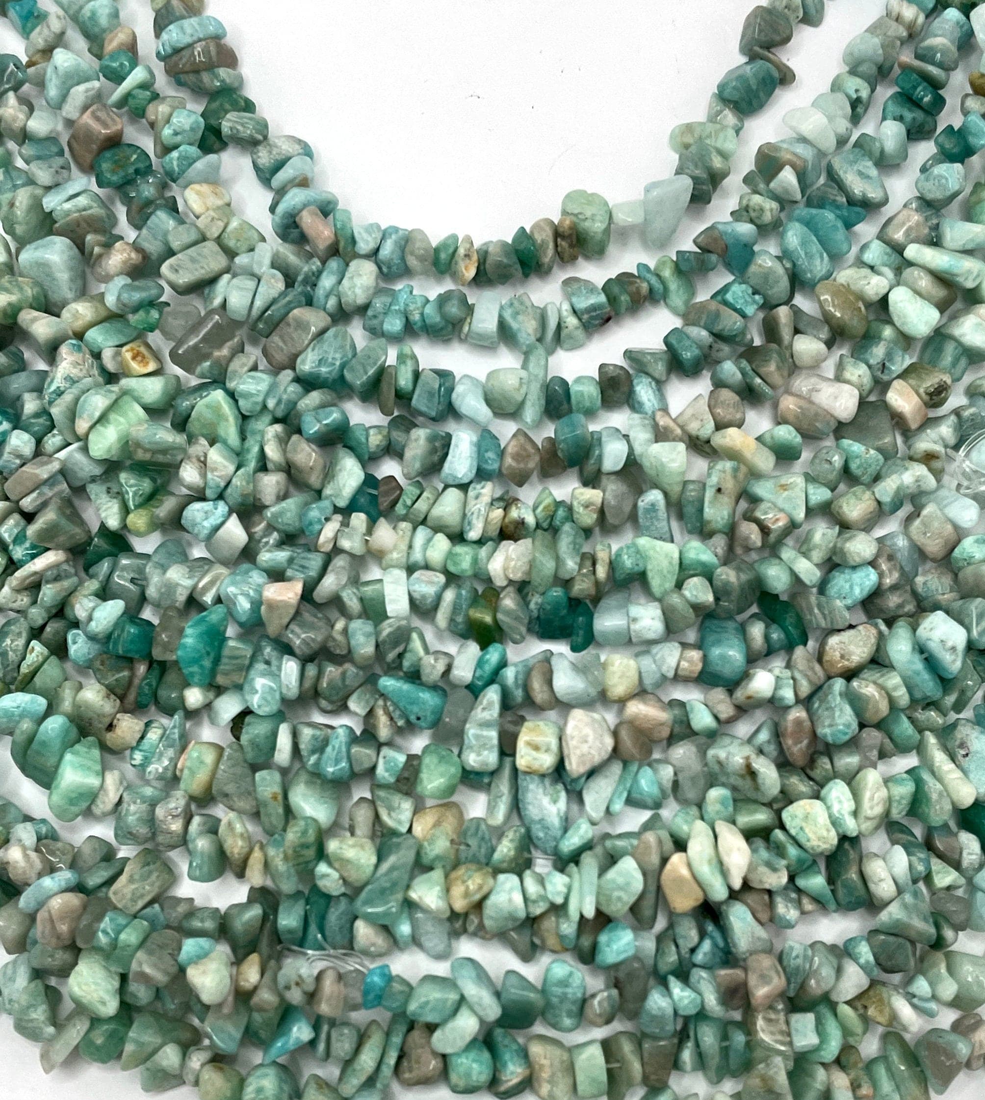 Amazonite Chips, Gemstone Chips / Beads, Natural Stone Chips, Crystal Chips, Semiprecious Gemstone, Wholesale Beads, Bellaire Wholesale