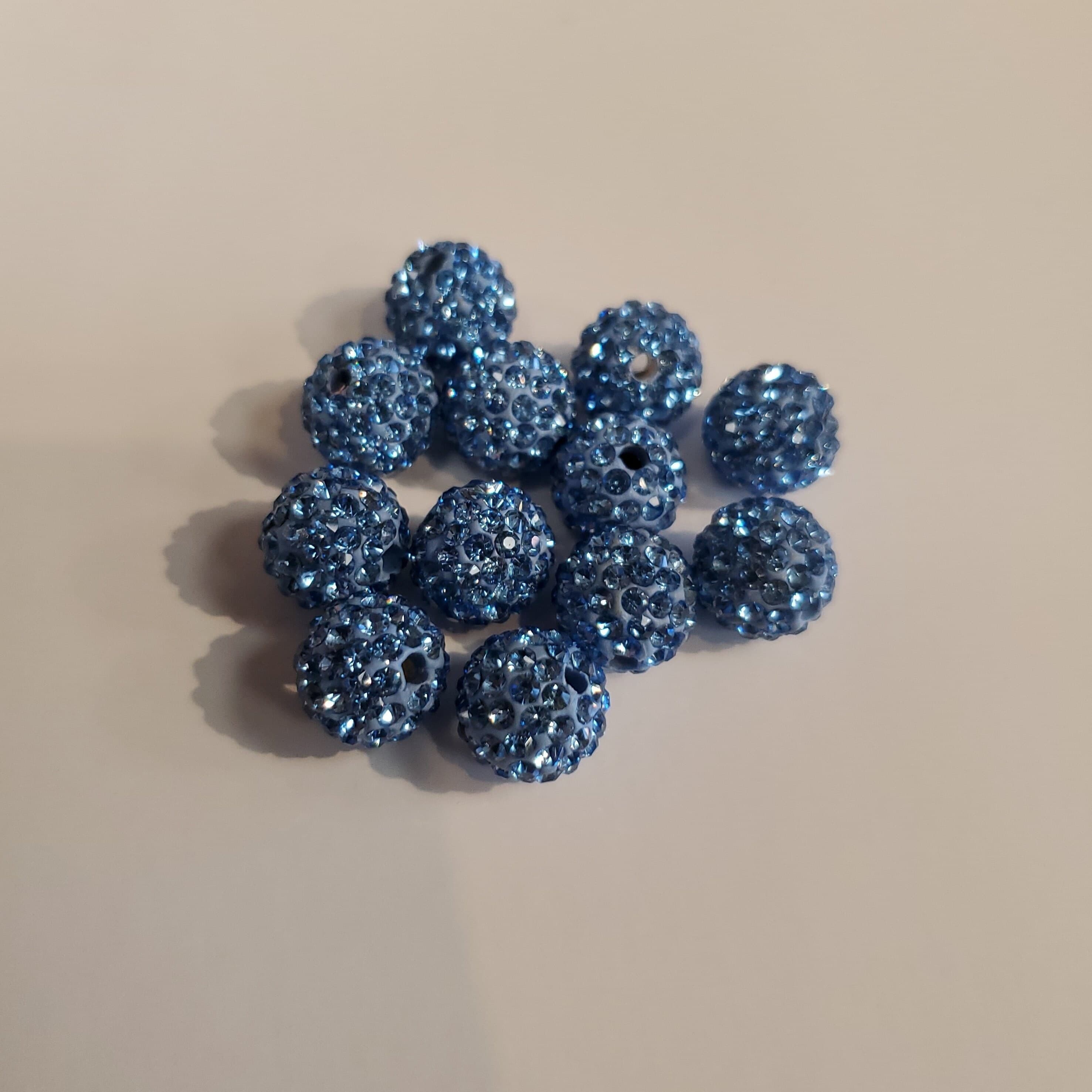 10mm Sapphire Blue, 4 Beads per order - image 3