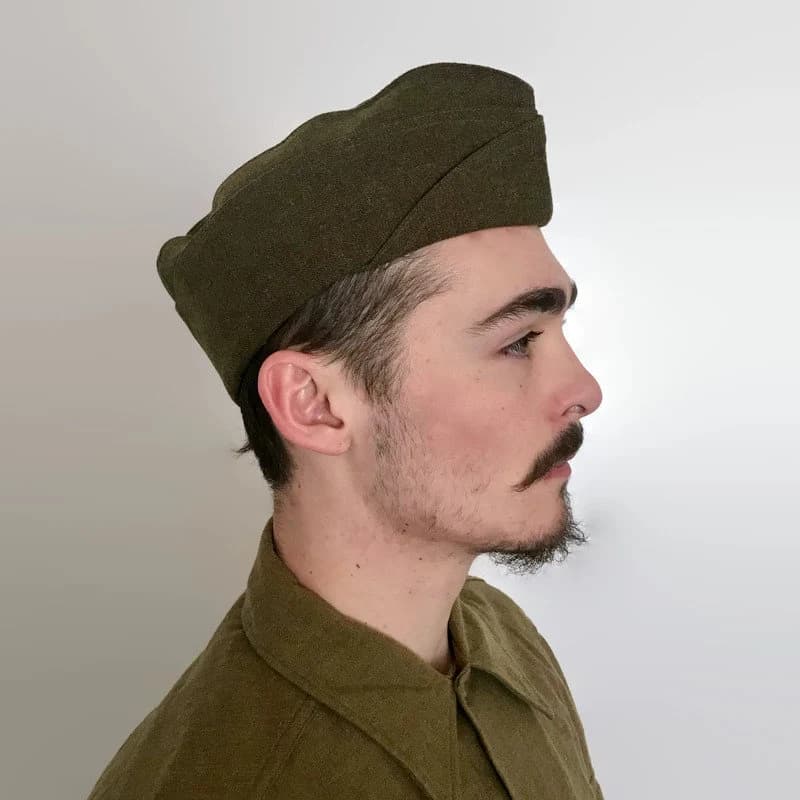 Vintage WWII Infantry Garrison Cap: US Military Issue - image 3