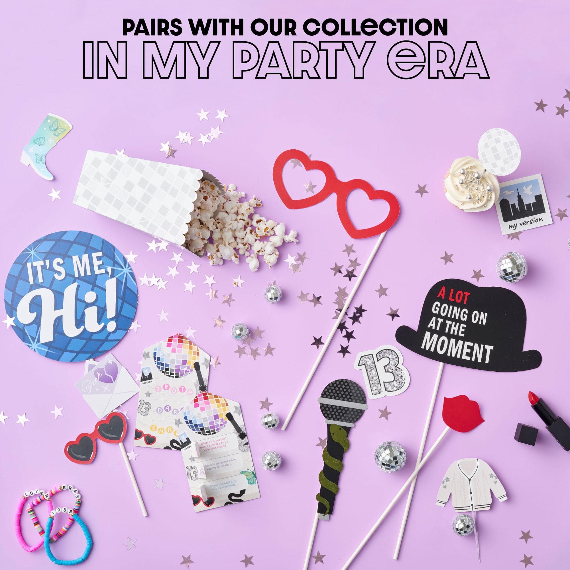 In My Party Era - Celebrity Concert Party Favor Popcorn Treat Boxes - Set of 12 - image 3