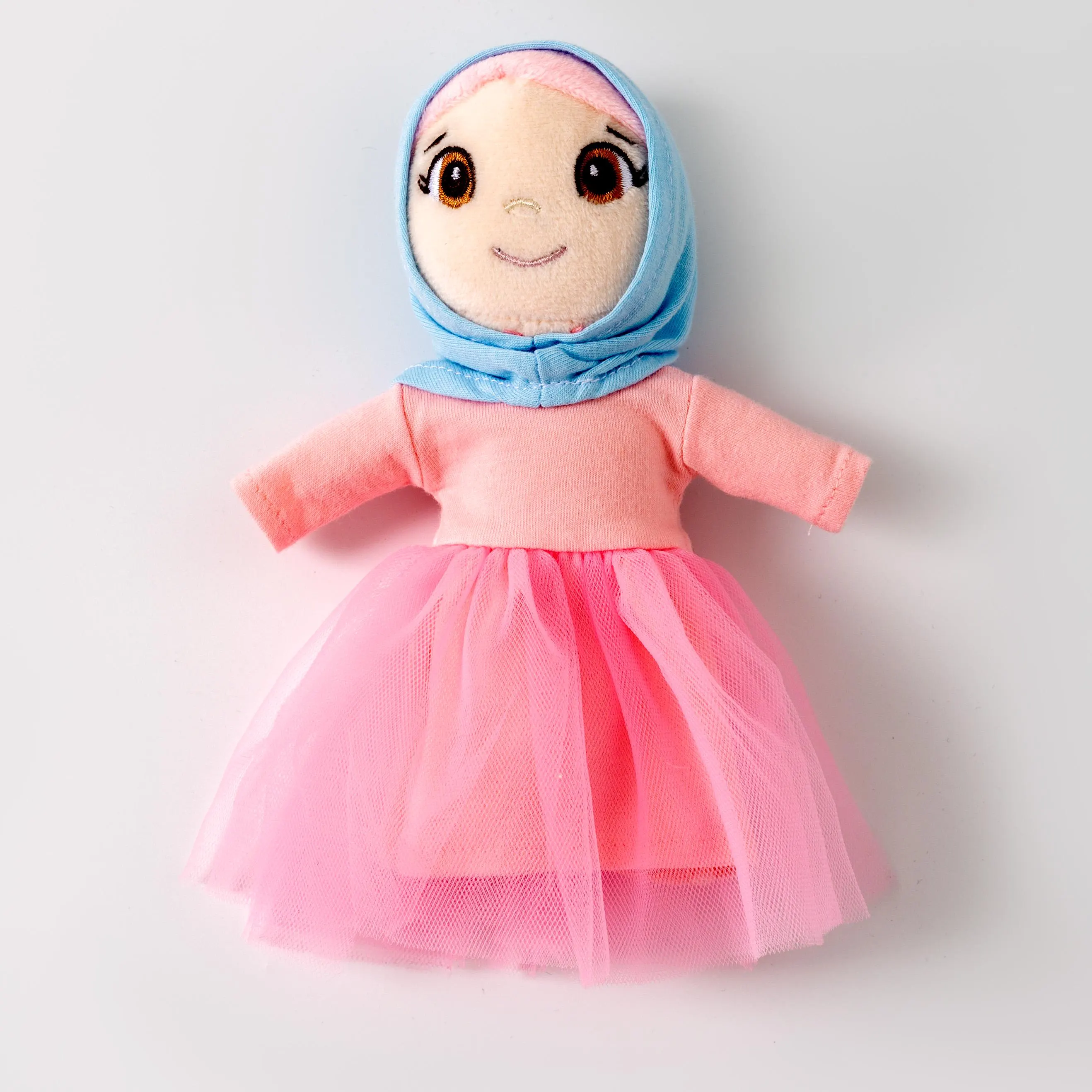 Mini Khadija Hijab doll, Hijab Doll, Eid, Ramadan gift for little girls Hajj Muslim Doll. Ramadan gift - image 3