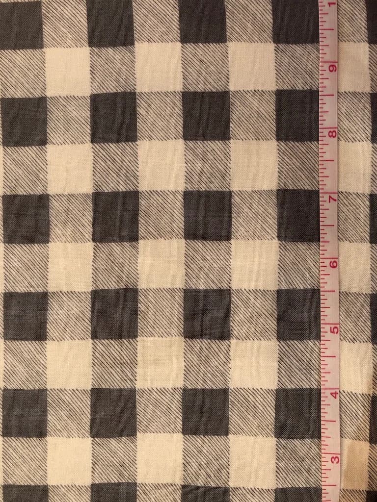 Hearthside Holiday by Deb Strain for Moda Fabrics Gray Gingham Print