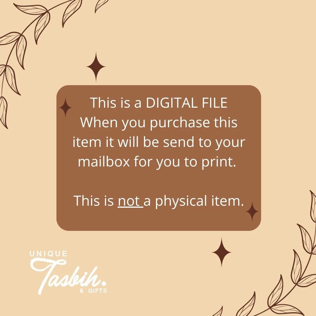 Islamic digital file SVG Vector | La Illaha Illalah | Digital file - image 3