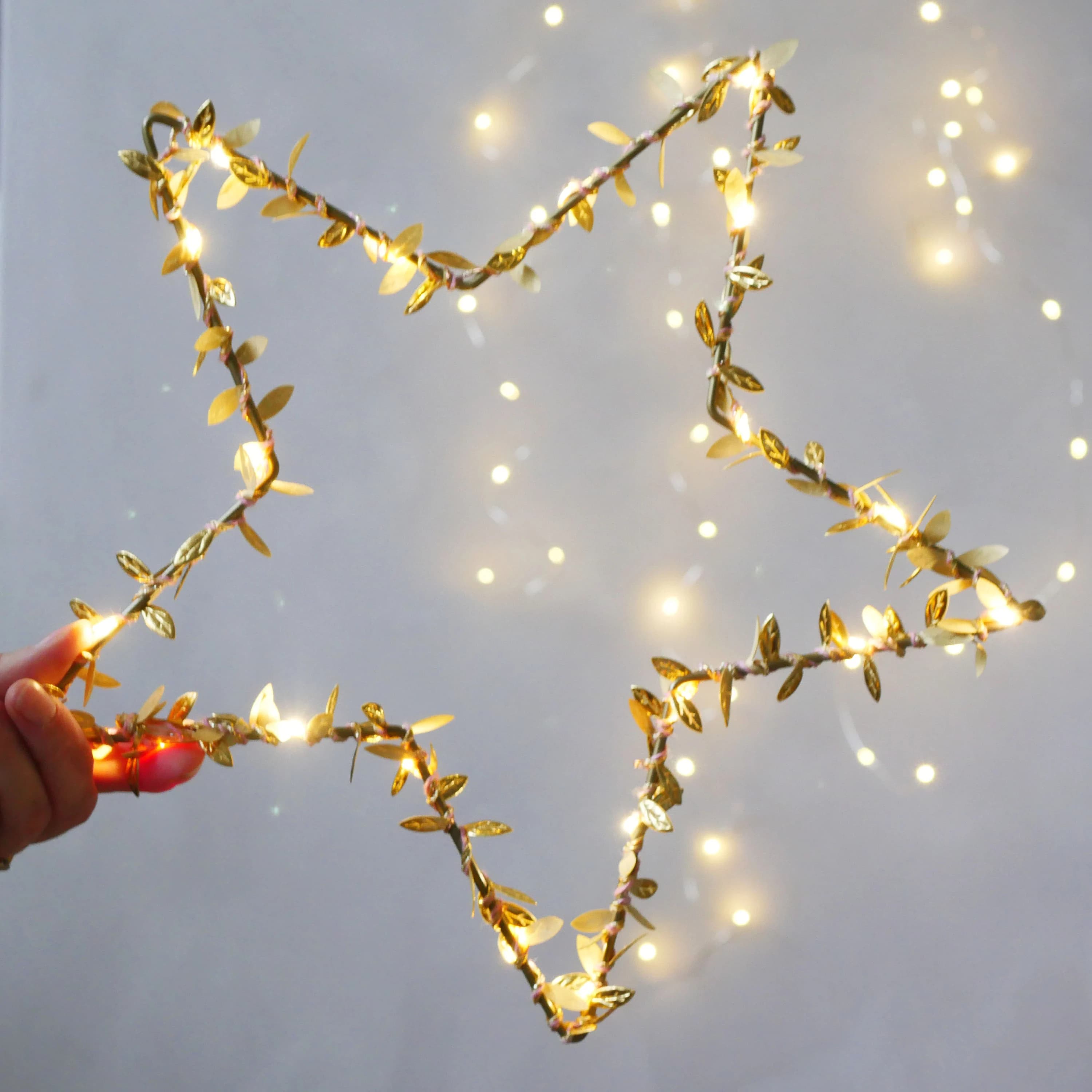 Christmas Star Light | Gold or Silver Light Up Star | Hanging Christmas Decoration - image 4