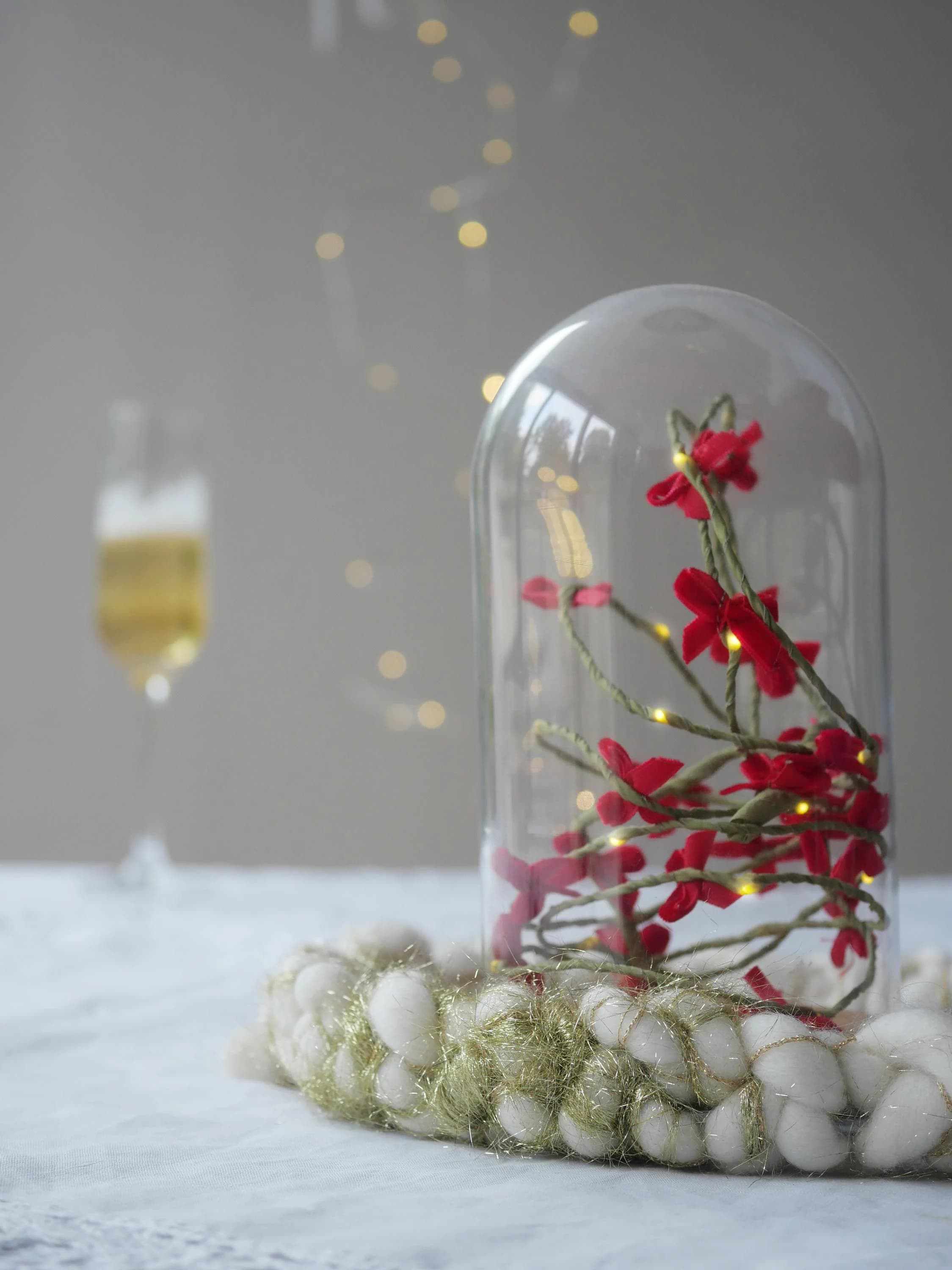 Velvet Bow Light Up Wreath - image 5