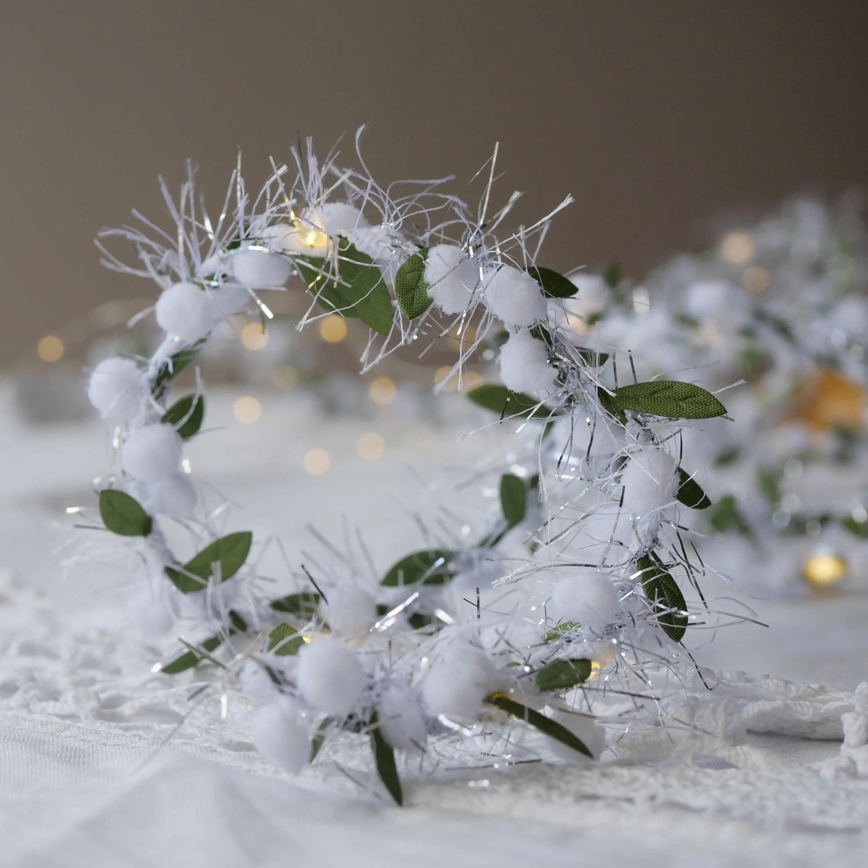 Winter Berry Fairy Lights | Holiday String Lights | Christmas Table Decoration