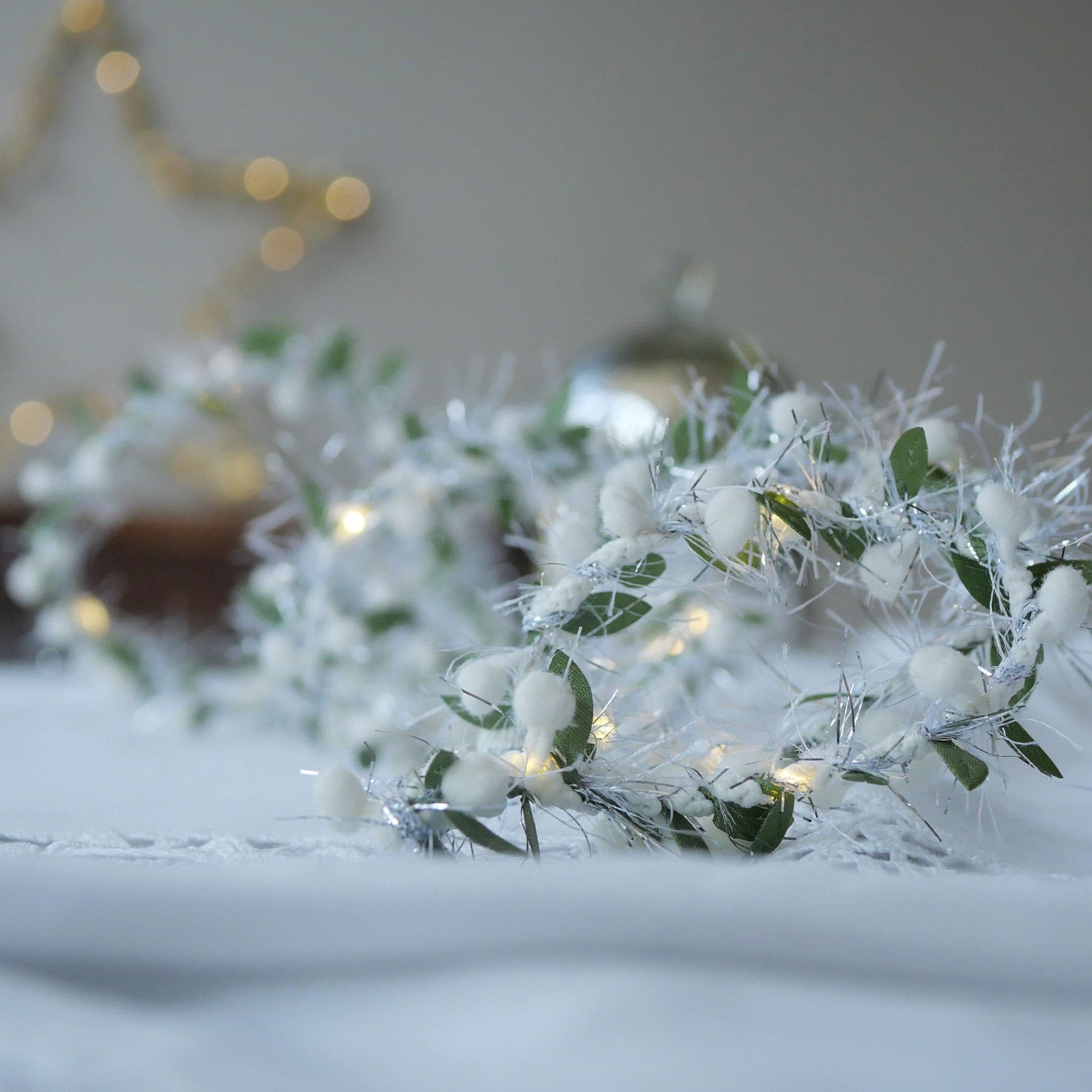 Winter Berry Fairy Lights | Holiday String Lights | Christmas Table Decoration - image 4