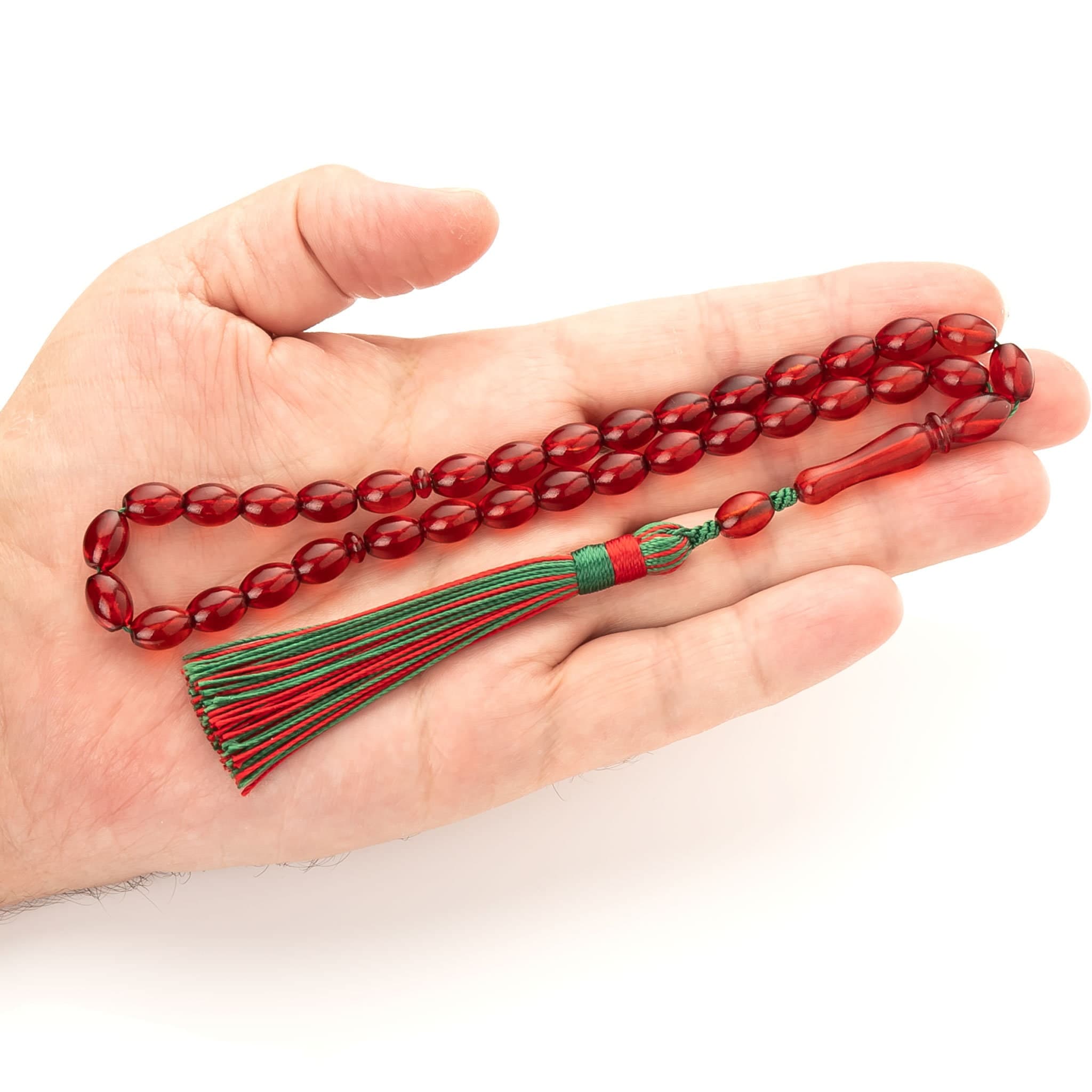 Baltic Amber Tasbih: Islamic Prayer Beads Rosary - image 3