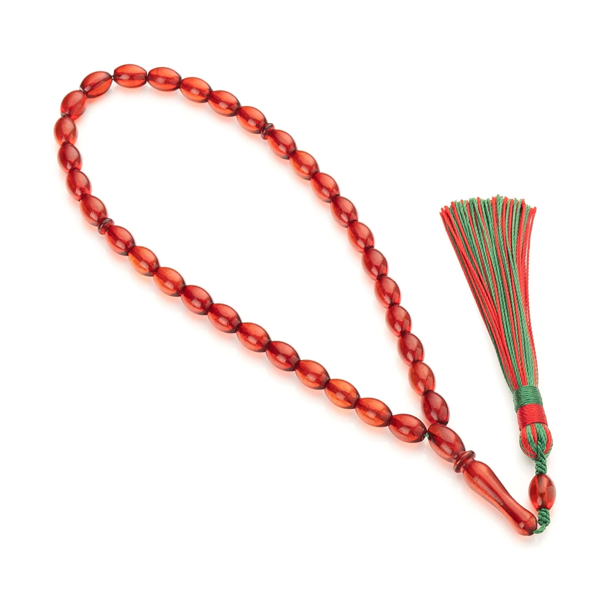 Baltic Amber Tasbih: Islamic Prayer Beads Rosary - image 4