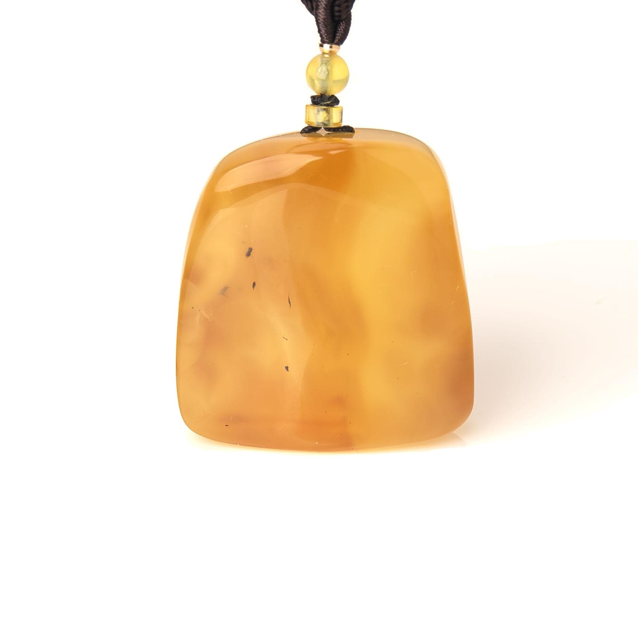Genuine Baltic Amber Pendant Necklace – Handcrafted Natural Stone Jewelry - image 5