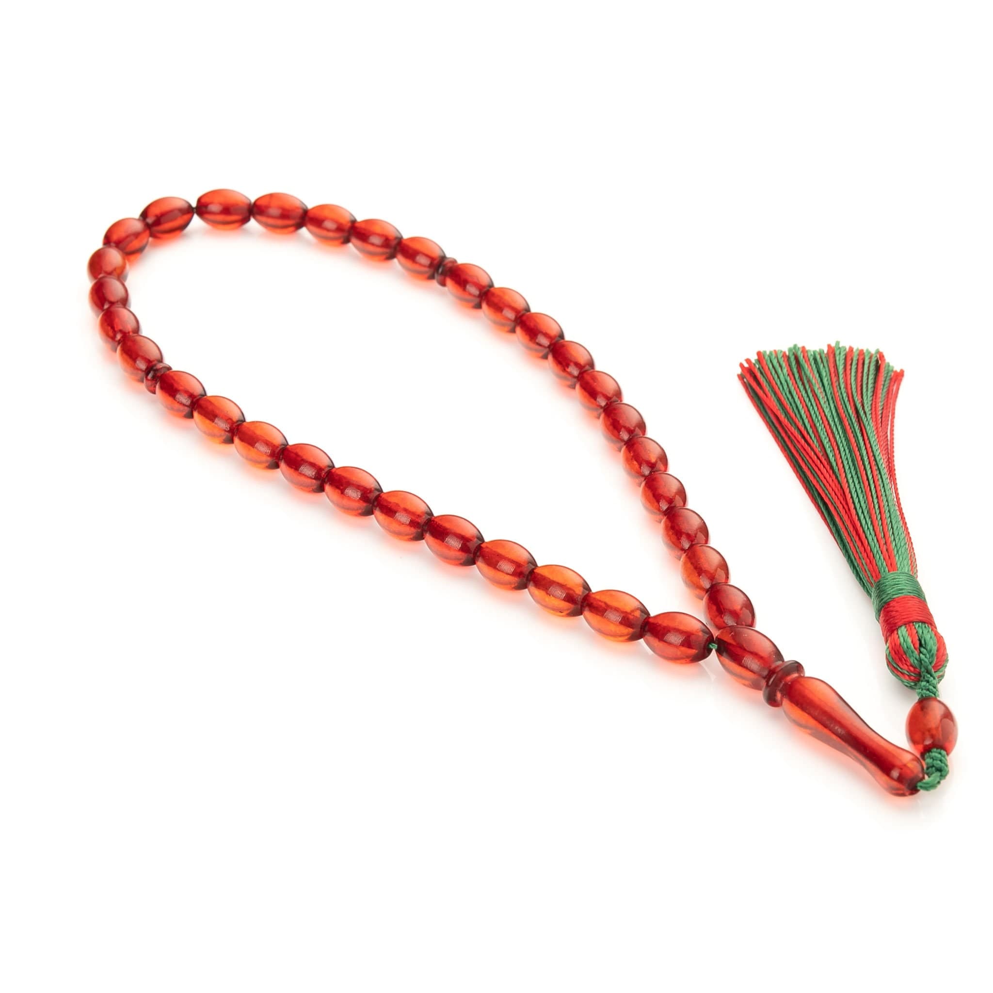 Baltic Amber Tasbih: Islamic Prayer Beads Rosary - image 5
