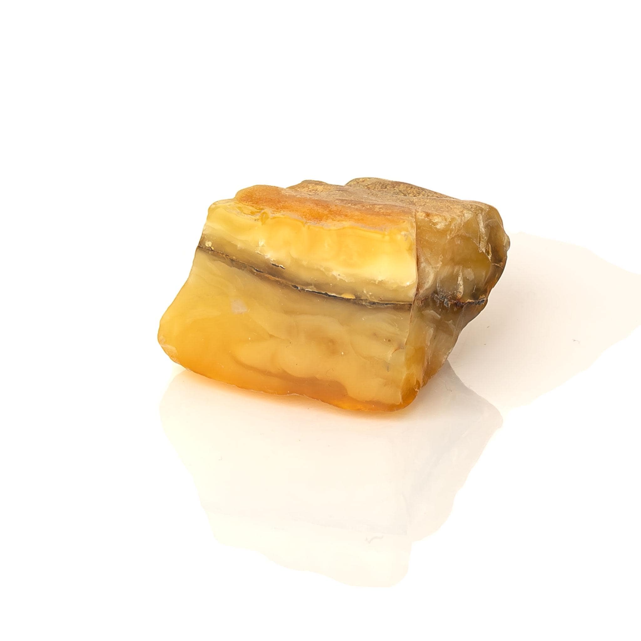 Authentic Raw Baltic Amber 19g – Semi-Precious Natural Amber Piece for Crafts, Jewelry or Collections