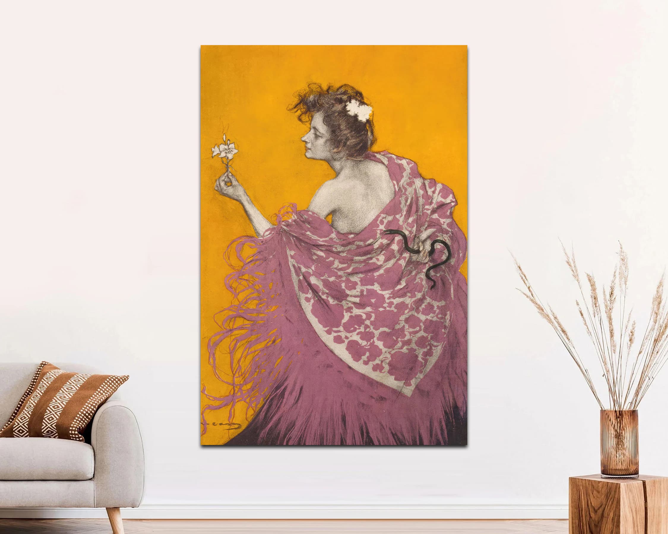 Ramon Casas 'Sífilis' Canvas Print – Spanish Fashion Wall Art