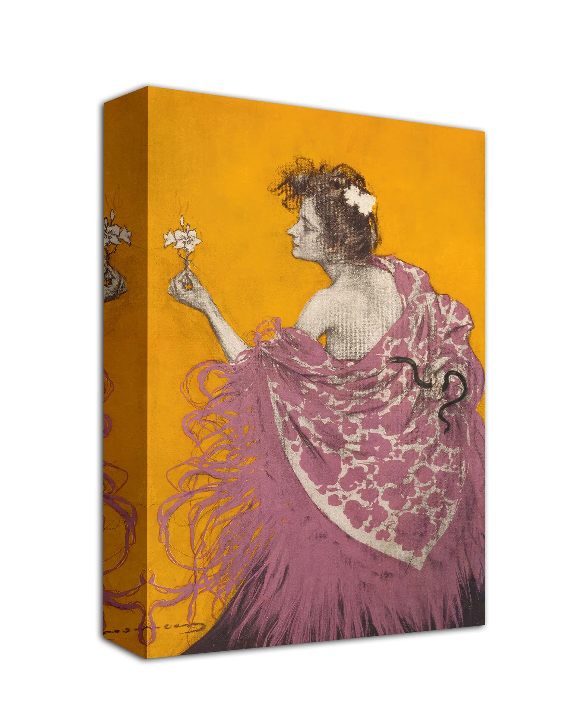 Ramon Casas 'Sífilis' Canvas Print – Spanish Fashion Wall Art - image 3