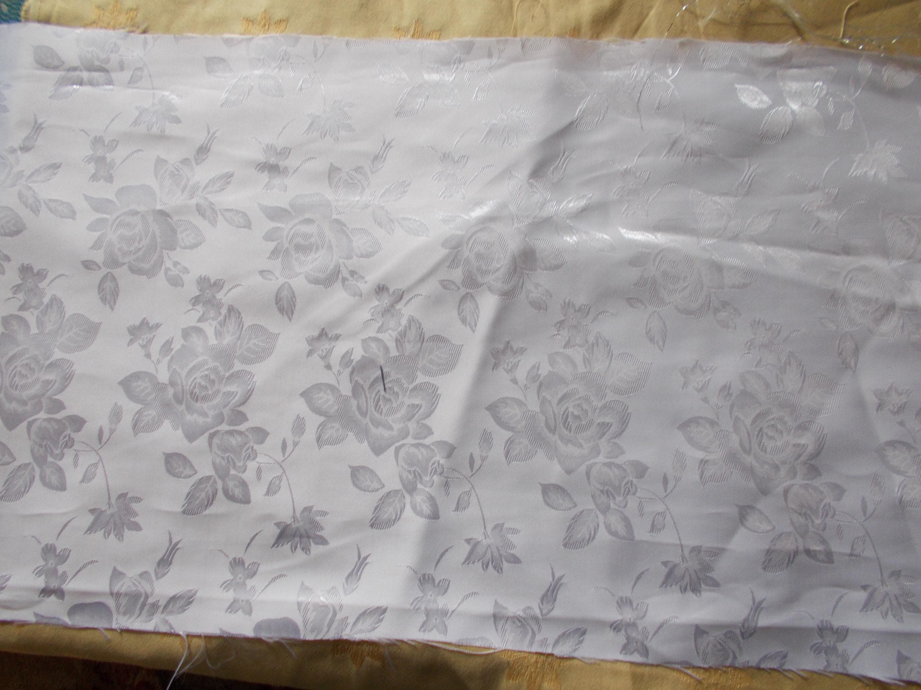 Mixed Brocade Fabric Remnants: Crafting Bundle for Slow Stitch - image 5