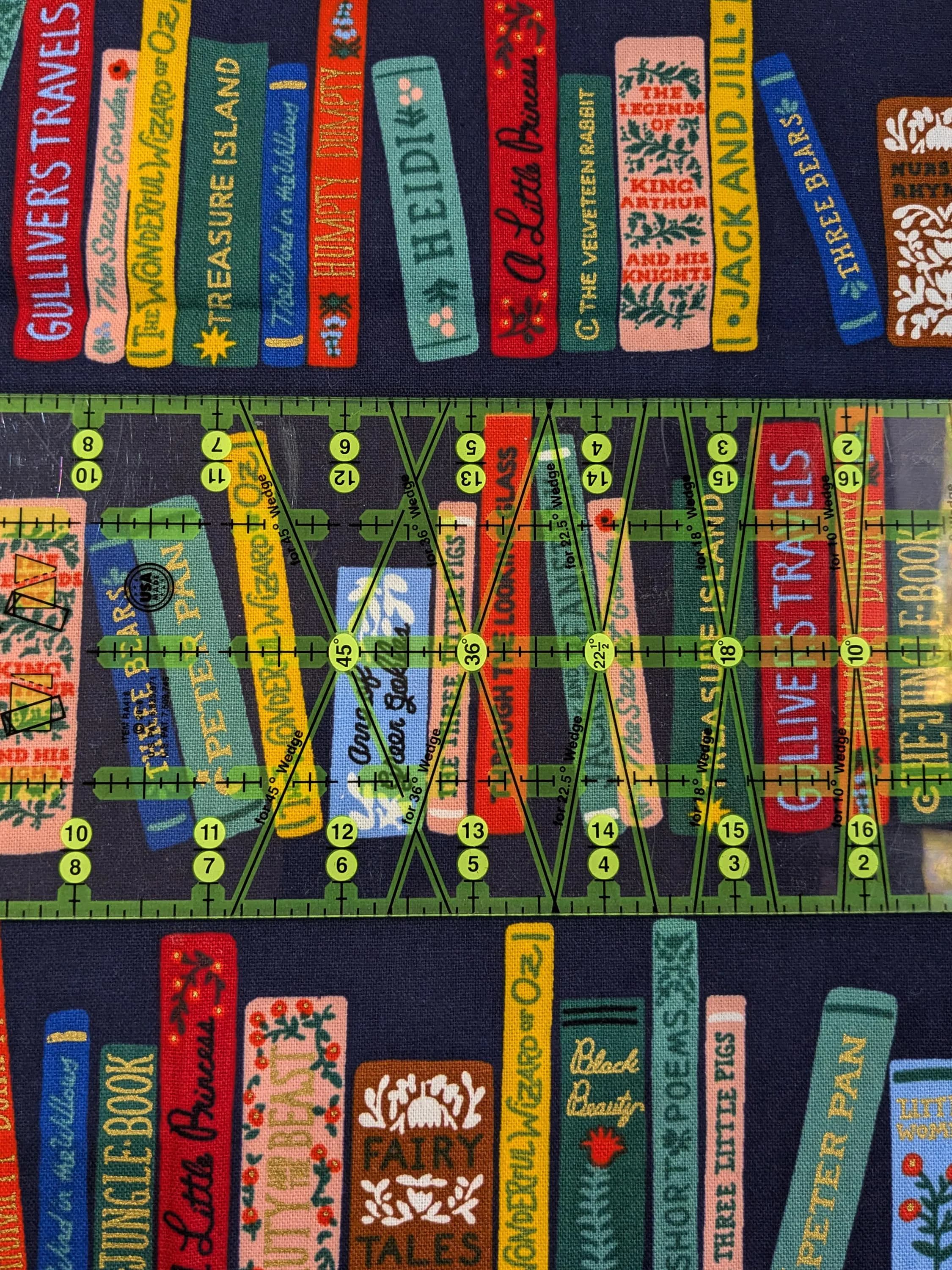 Rifle Paper Co. Book Print  Curio Collection Metallic Cotton Linen Canvas Fabric  last 27"X44"  - Rare - image 4